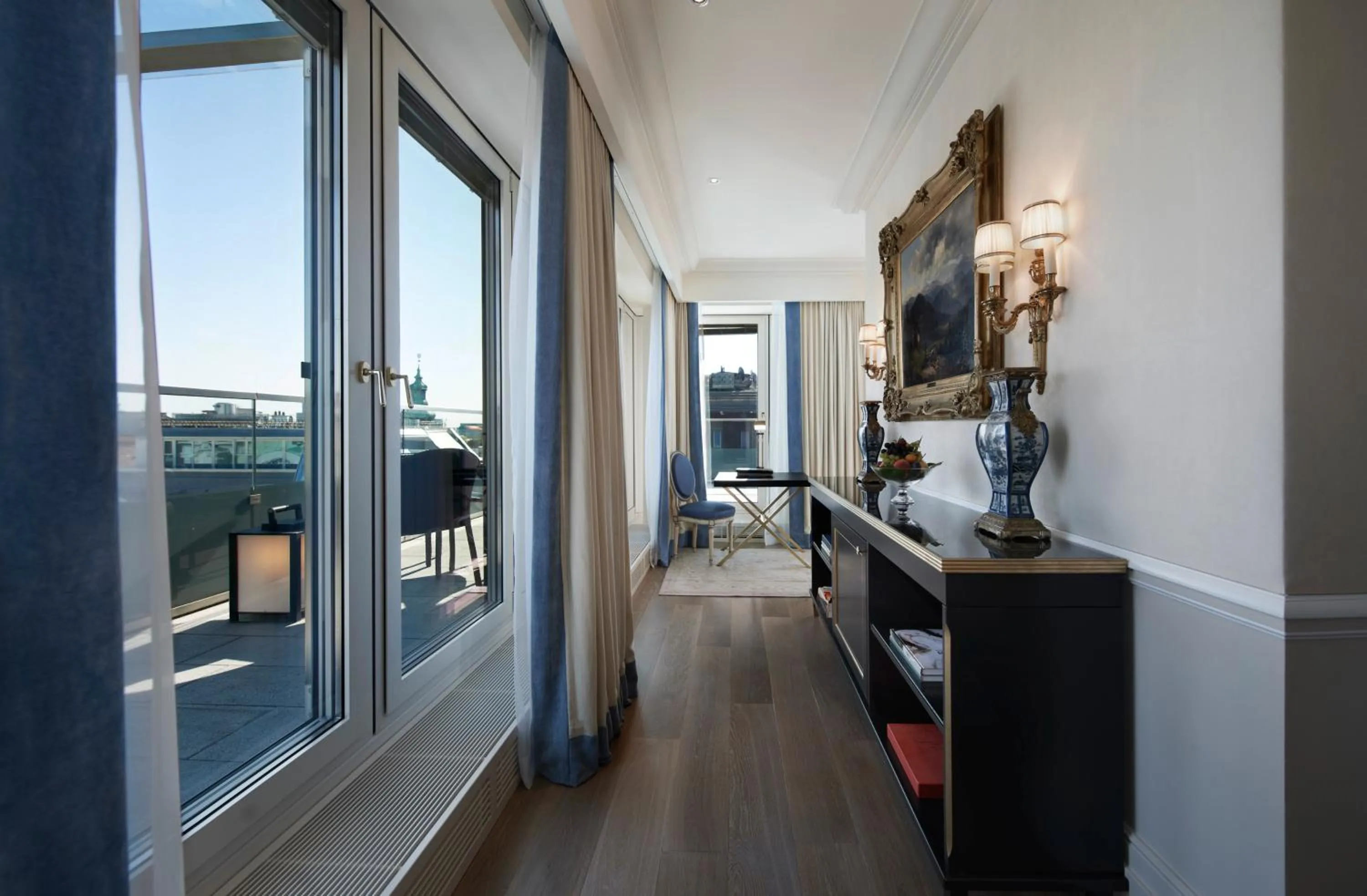 Decorative detail in Hotel Sacher Wien