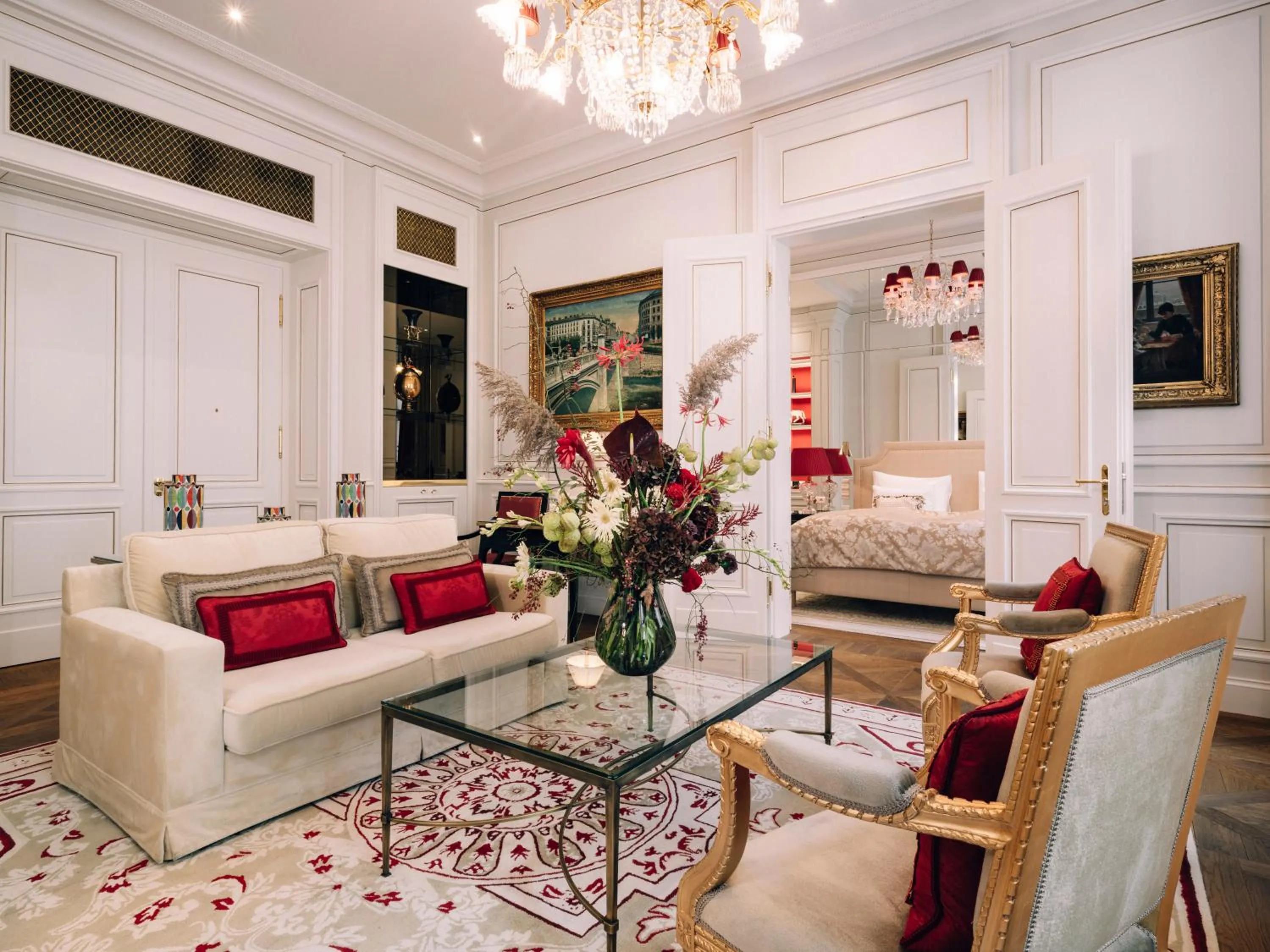 Living room in Hotel Sacher Wien