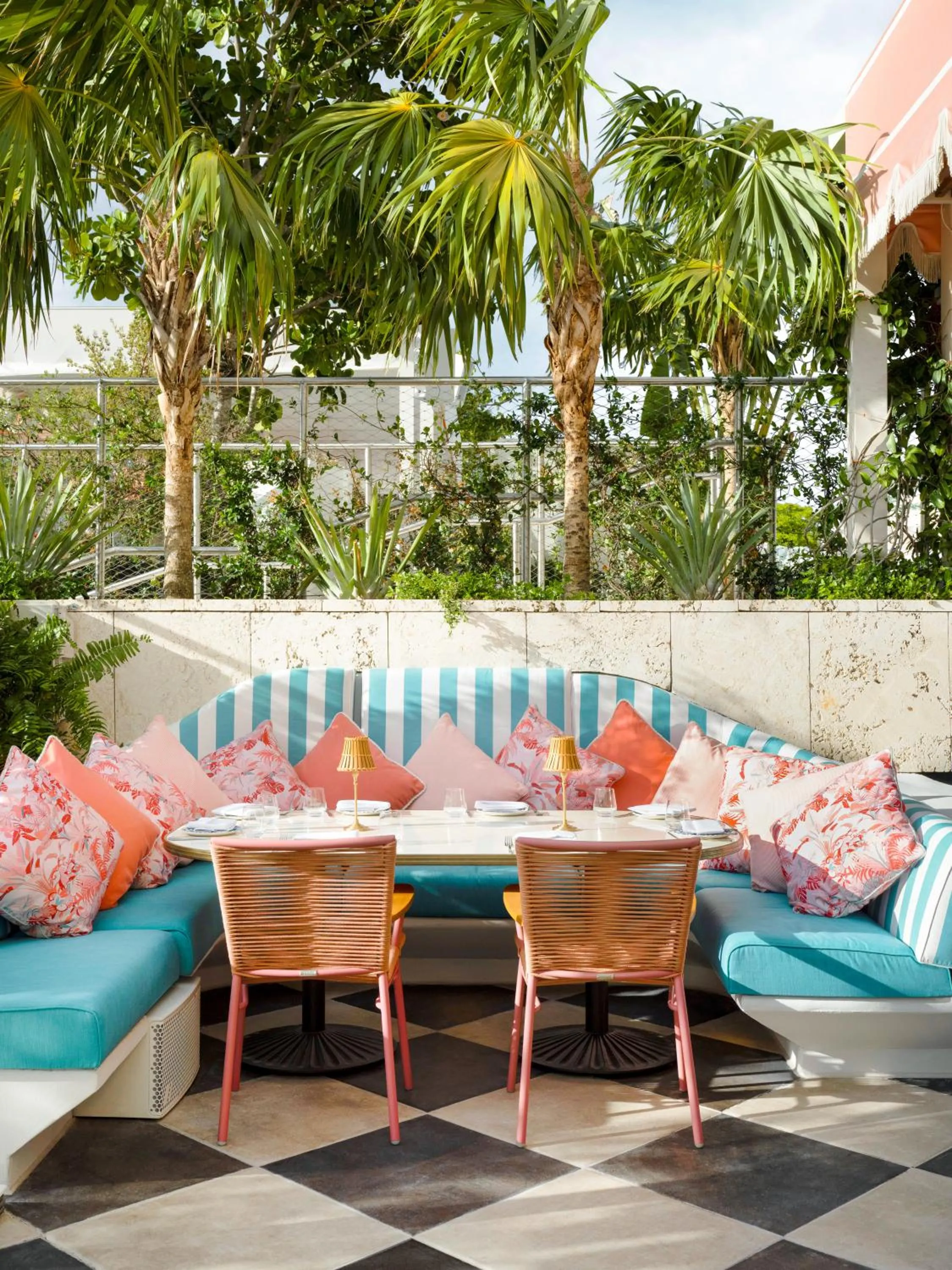 Patio in The Goodtime Hotel, Miami Beach a Tribute Portfolio Hotel