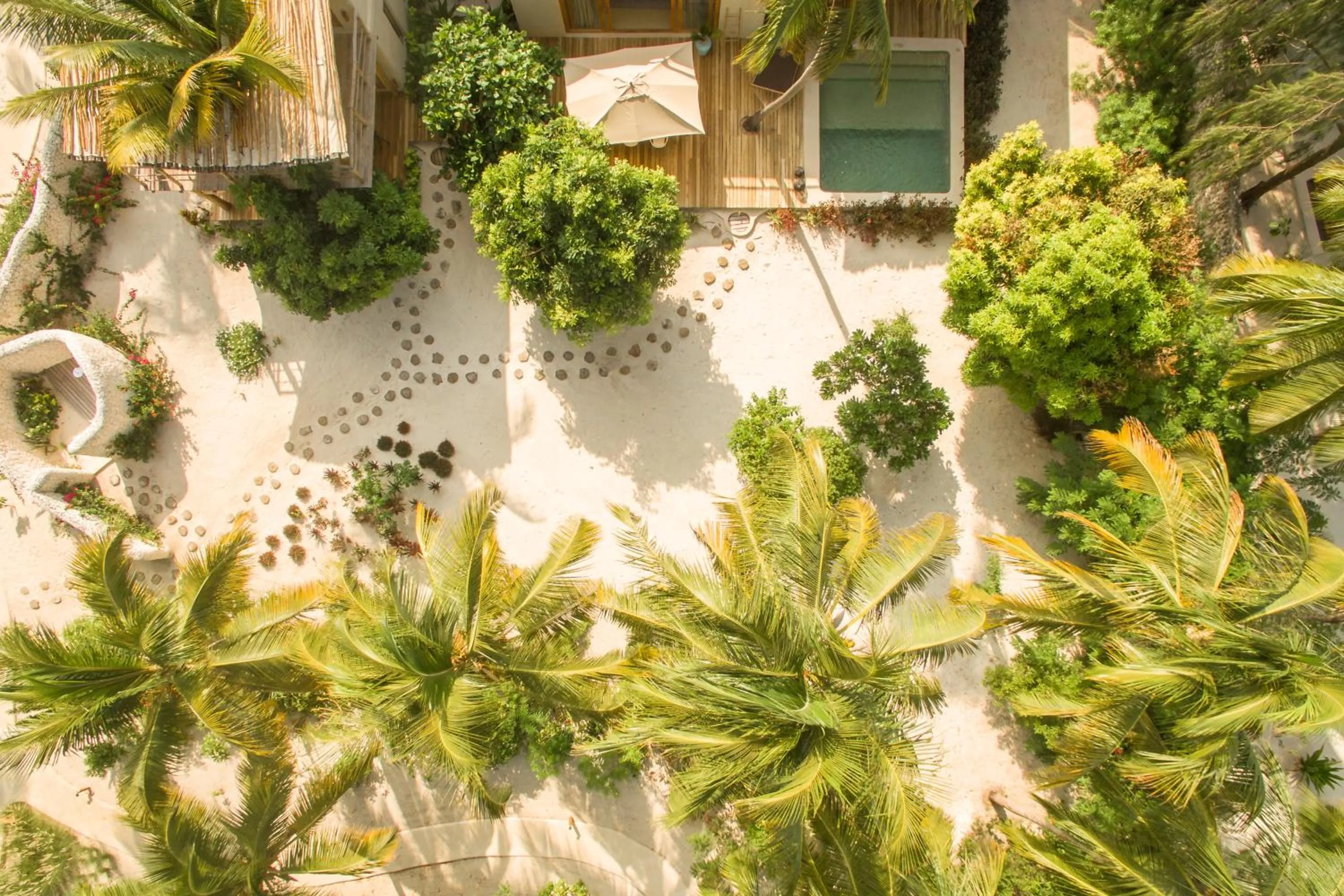 Garden view in Zanzibar White Sand Luxury Villas & Spa - Relais & Chateaux
