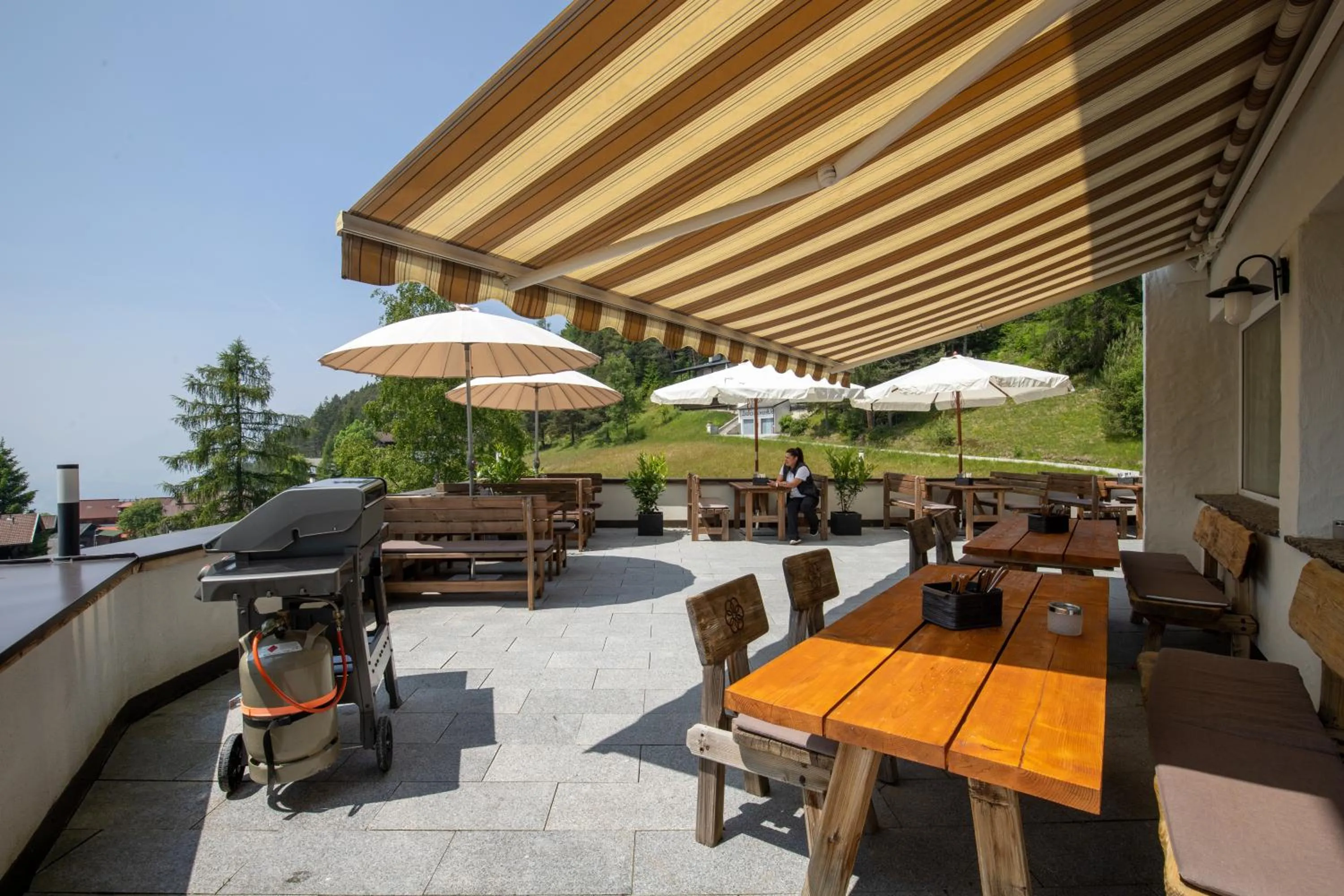 Balcony/Terrace in Hotel Pension Tyrol