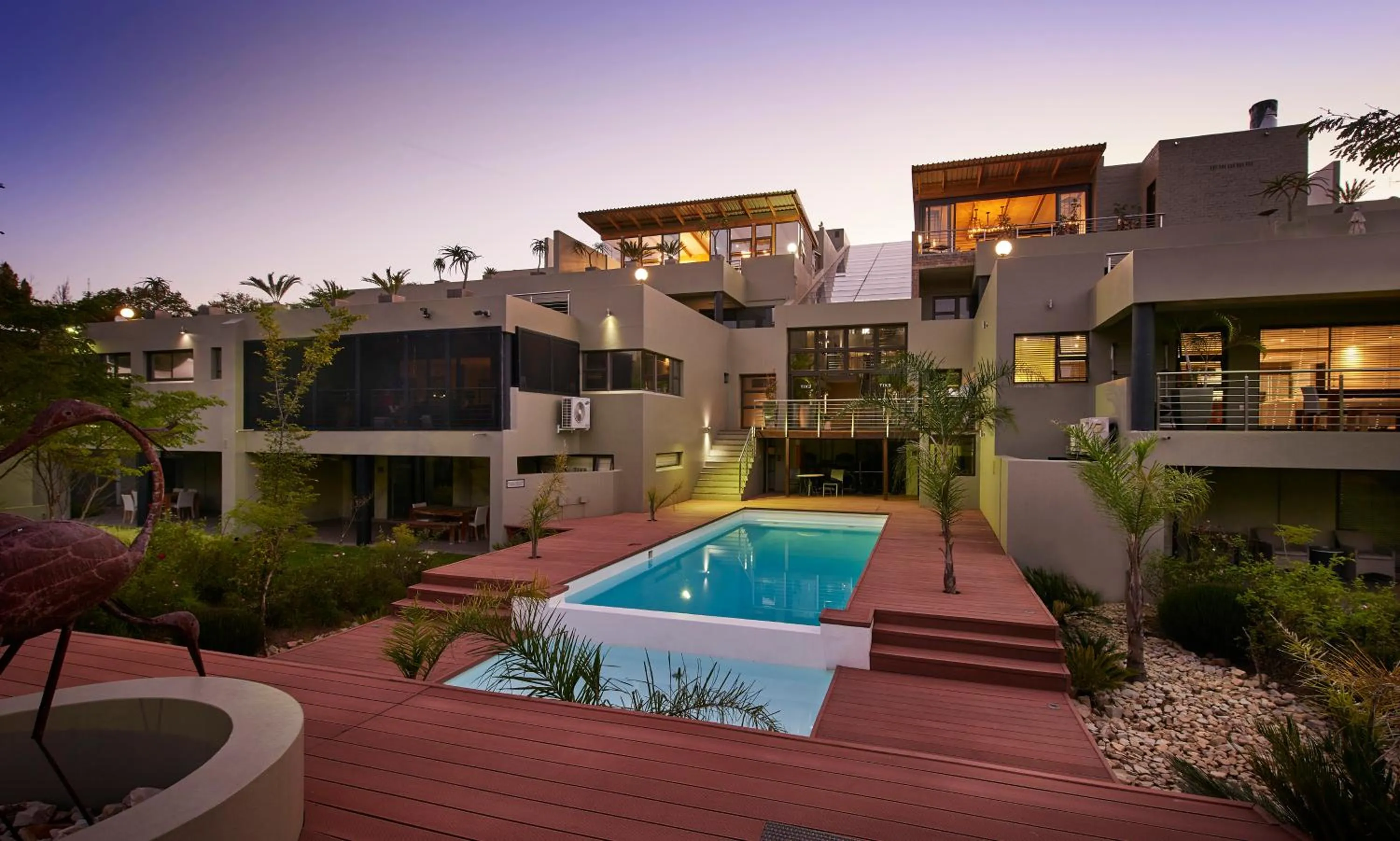 Swimming pool in Dynasty Forest Sandown Self Catering Hotel