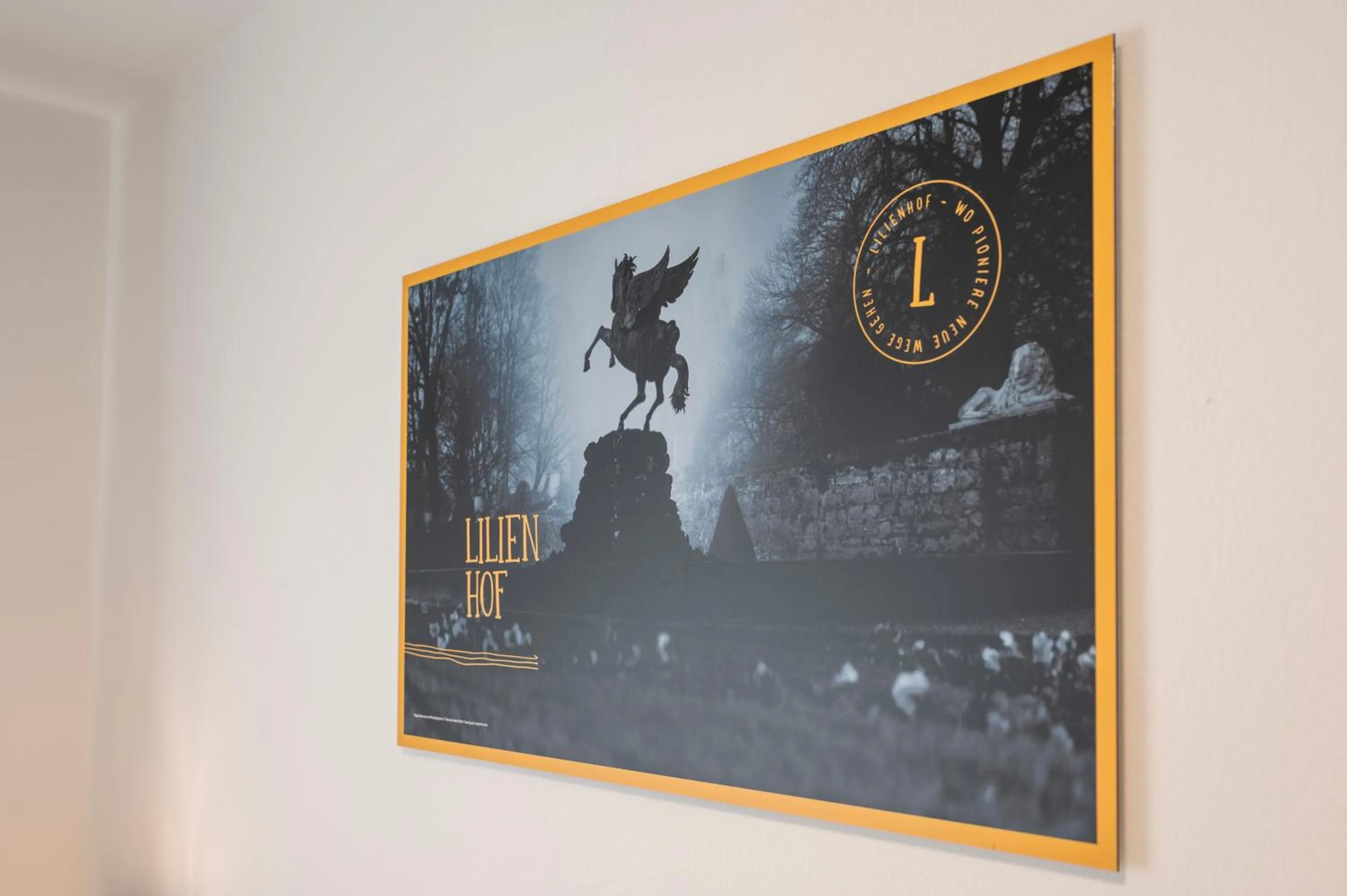 Decorative detail in Salzburg Hotel Lilienhof