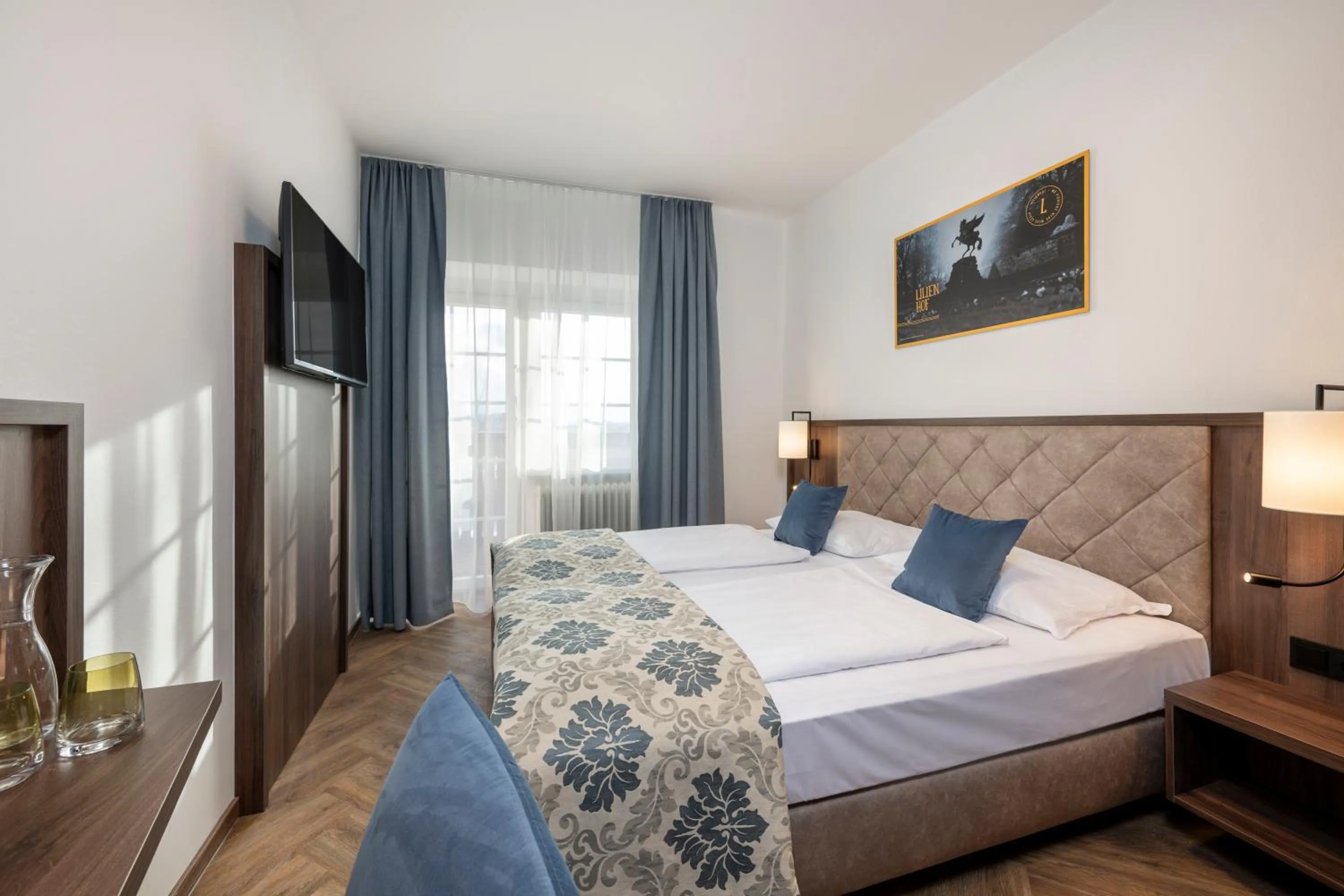 Bed in Salzburg Hotel Lilienhof