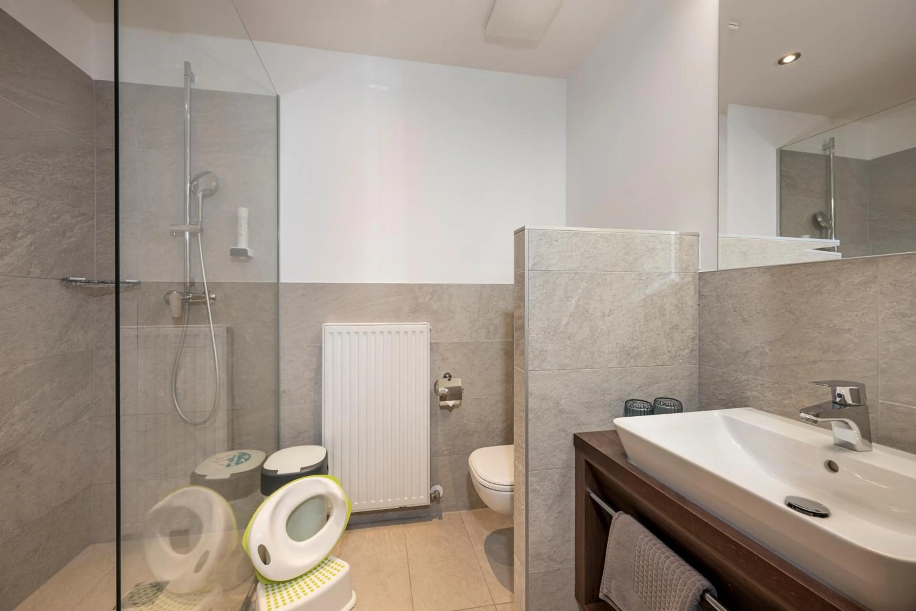 Shower in Salzburg Hotel Lilienhof