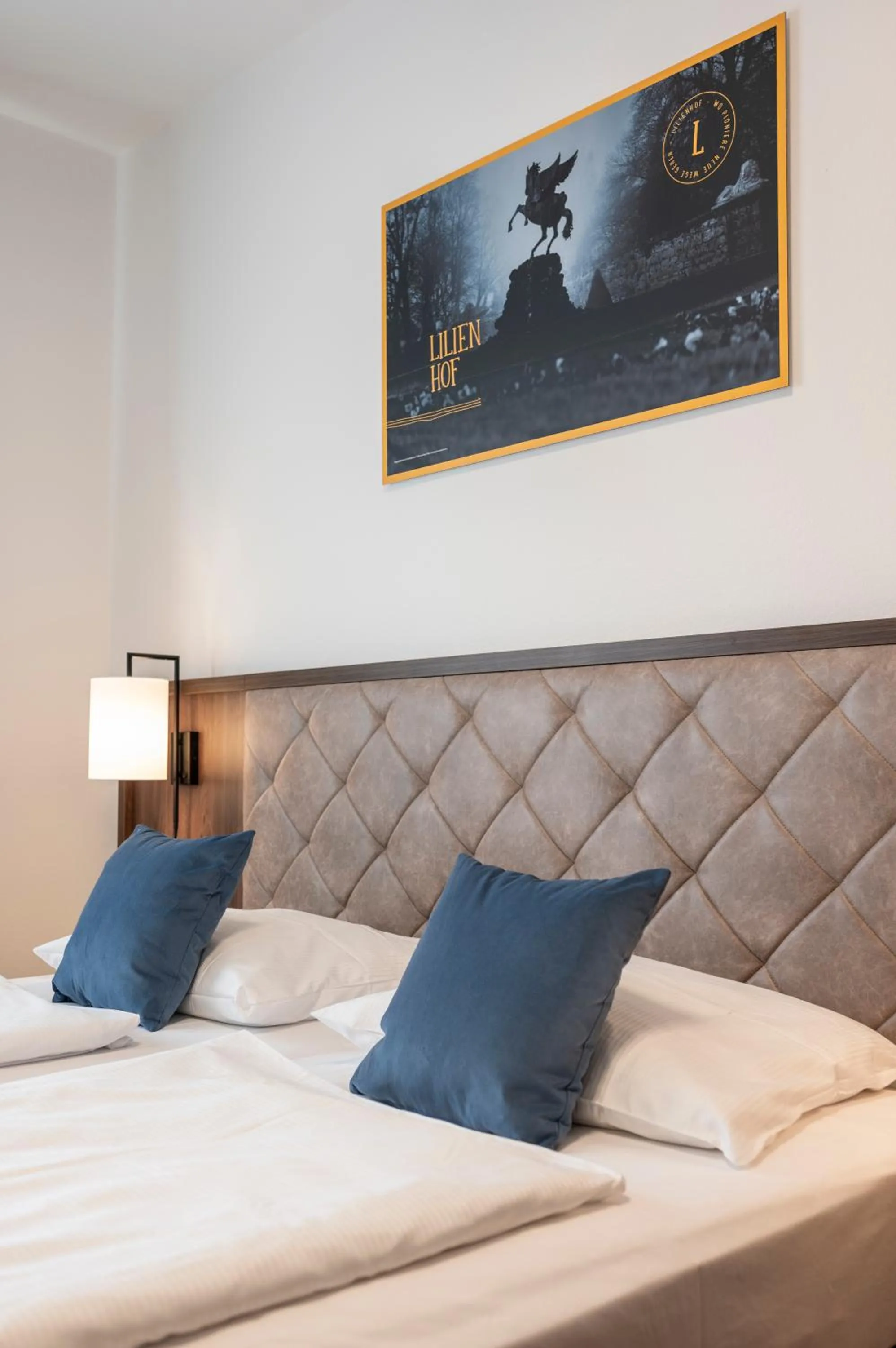 Bed in Salzburg Hotel Lilienhof