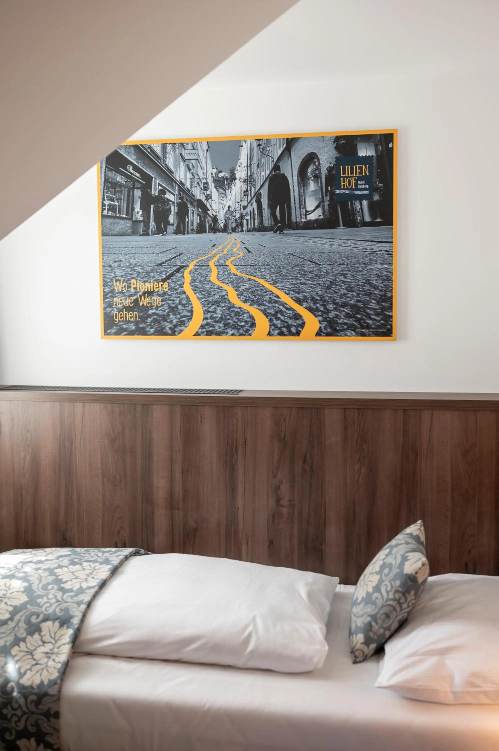 Bed in Salzburg Hotel Lilienhof