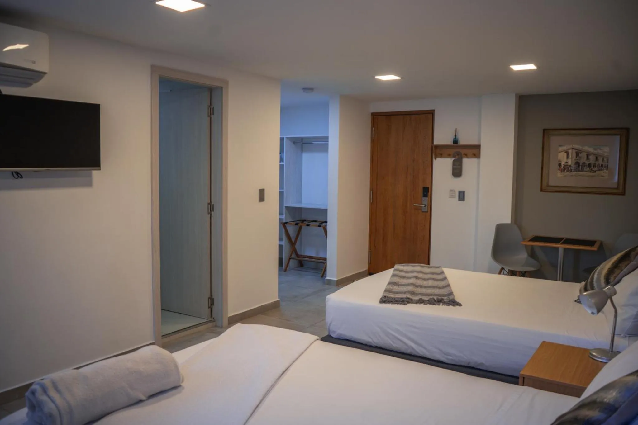 Bed in Hotel Bambu Milla De Oro