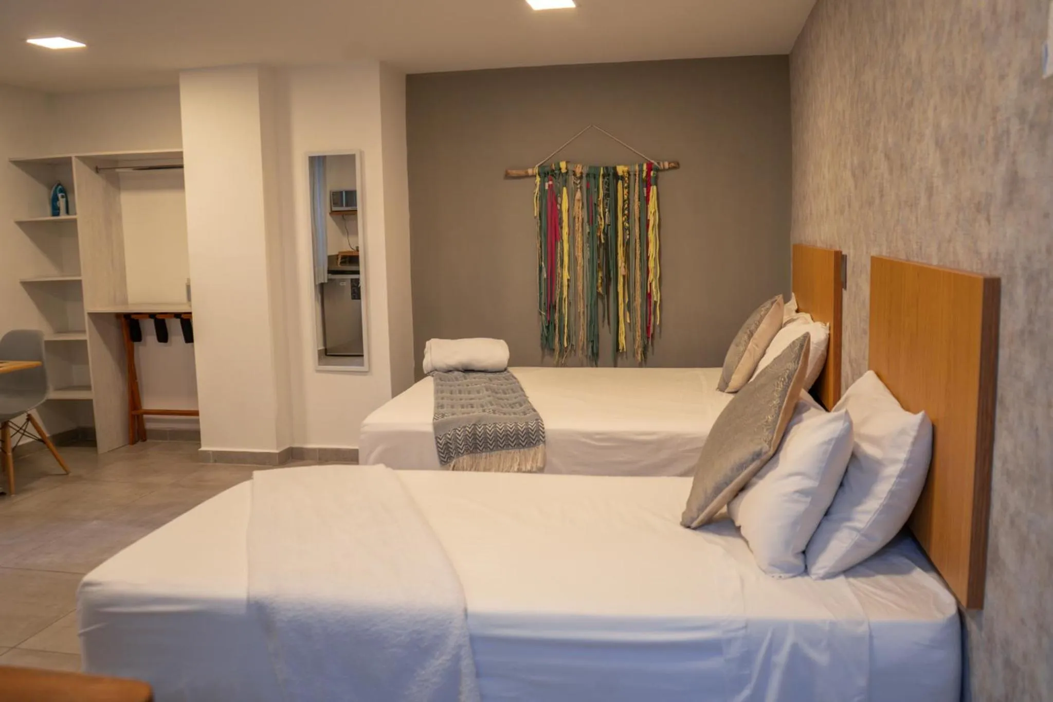 Bed in Hotel Bambu Milla De Oro