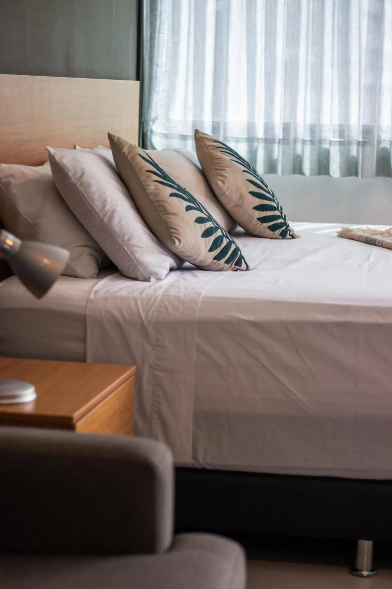 Bed in Hotel Bambu Milla De Oro