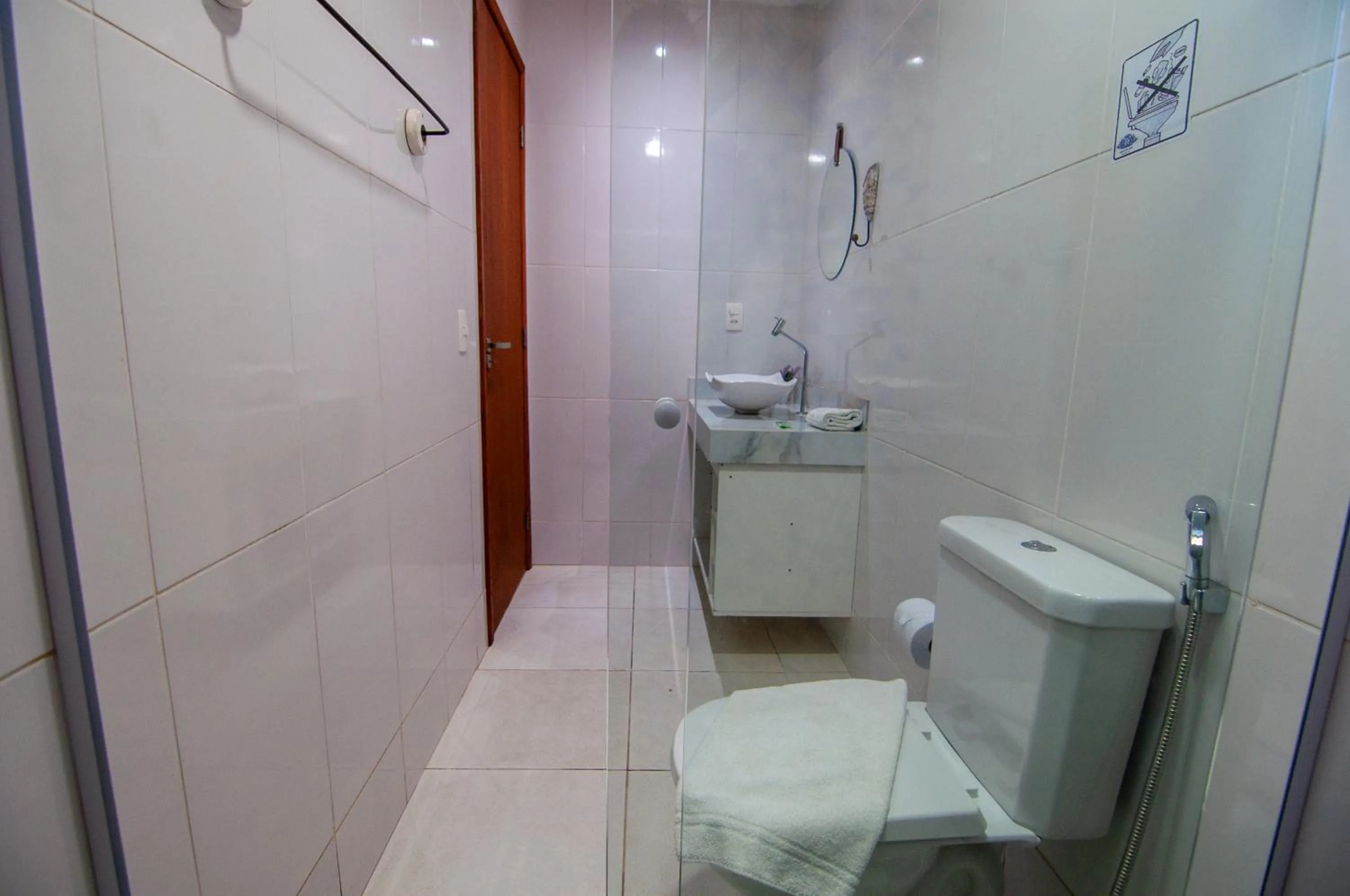 Bathroom in Pousada Maktub