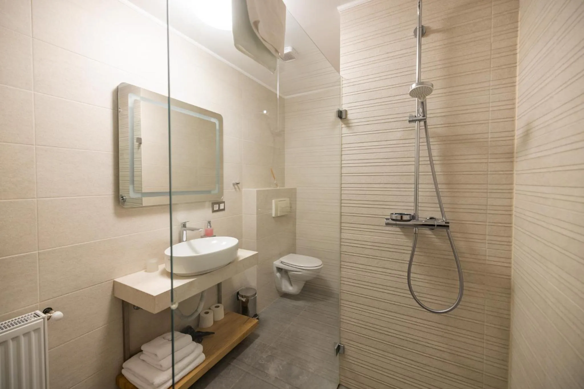 Toilet in Hotel Radetzky