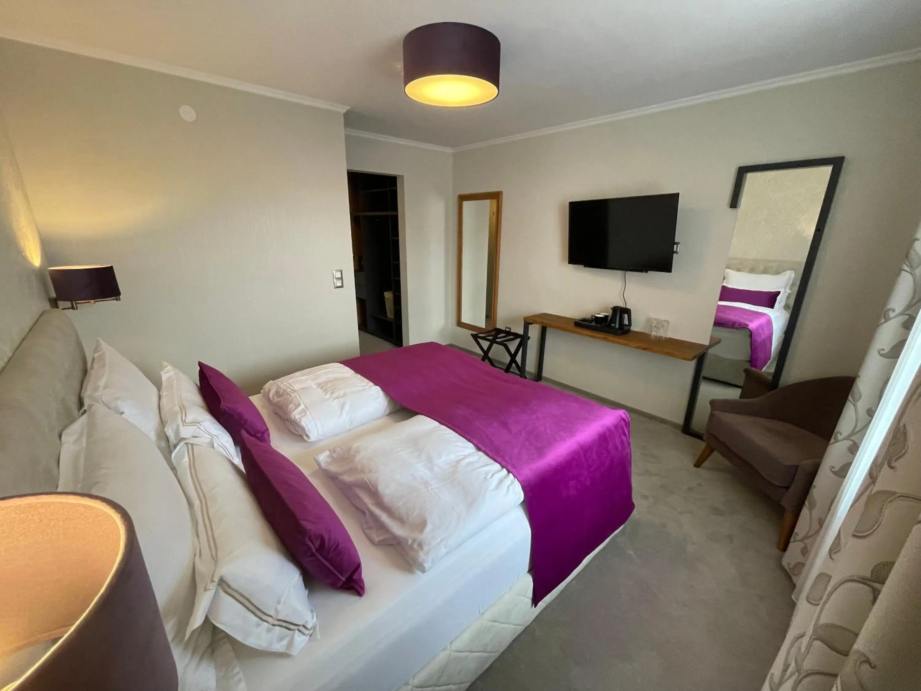 Bed in Hotel Radetzky