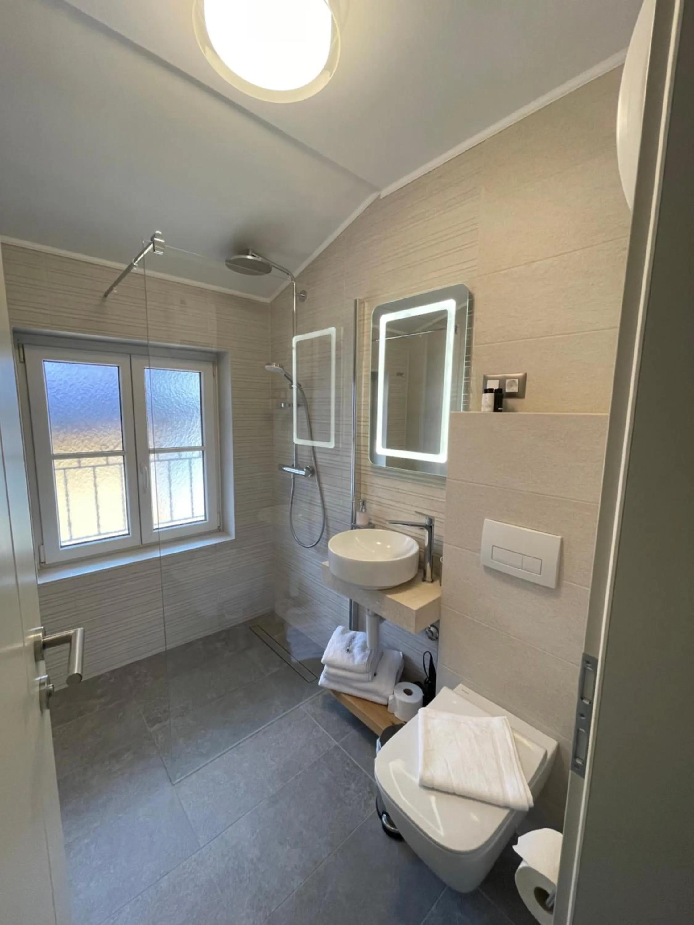 Bathroom in Hotel Radetzky