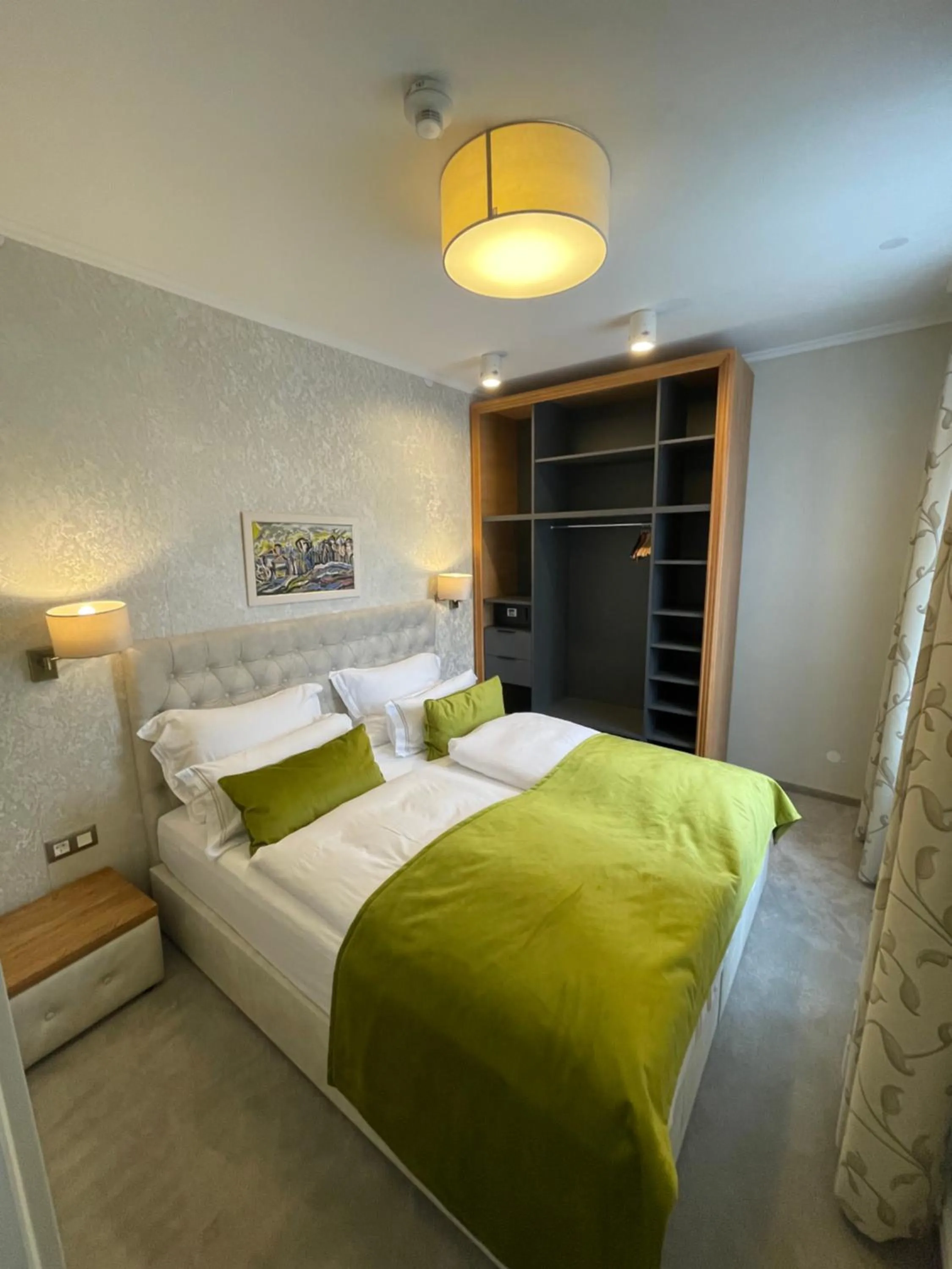 Bed in Hotel Radetzky