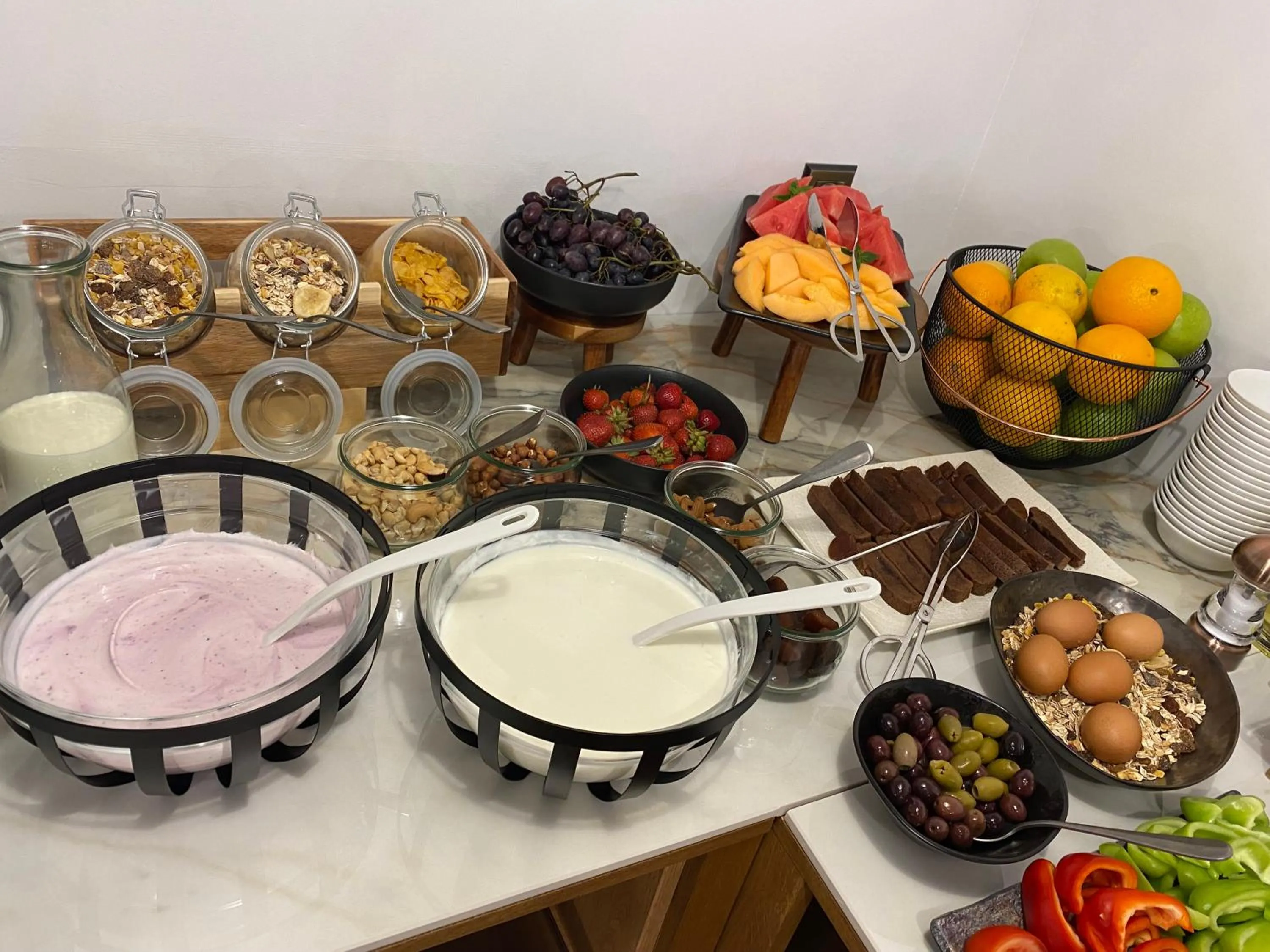 Buffet breakfast in Hotel Radetzky