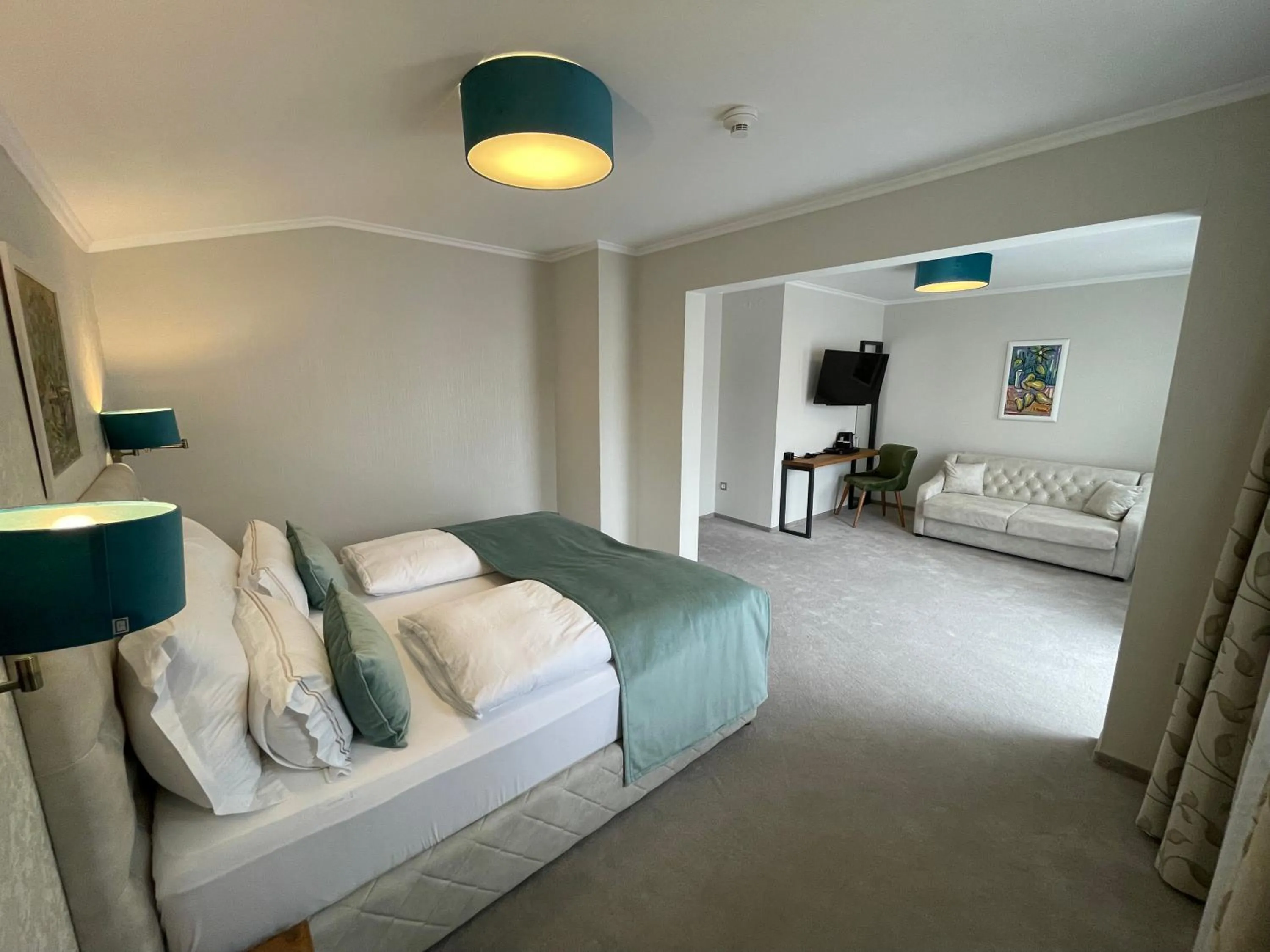 Bed in Hotel Radetzky