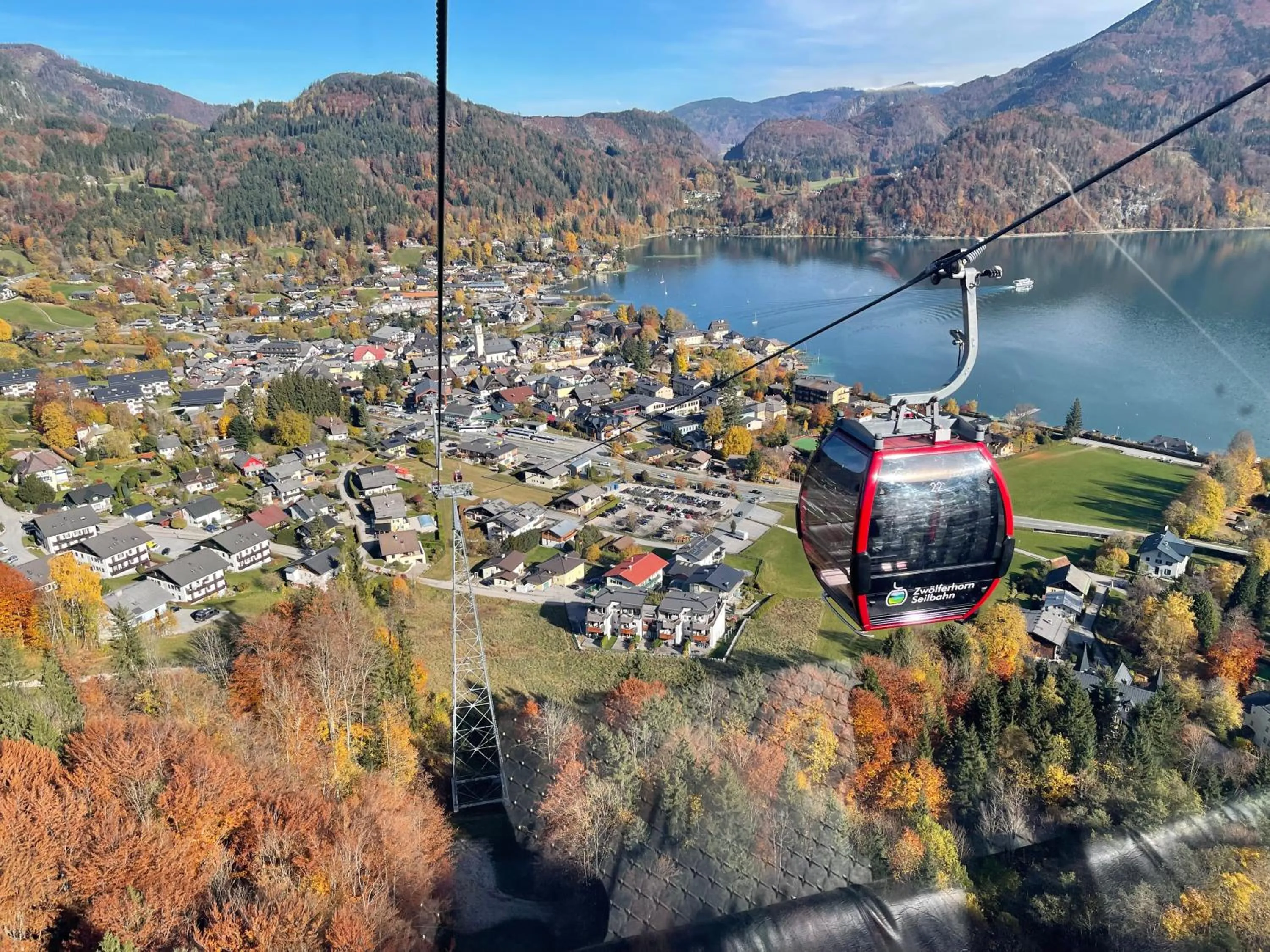 Bird's eye view in Hotel Radetzky