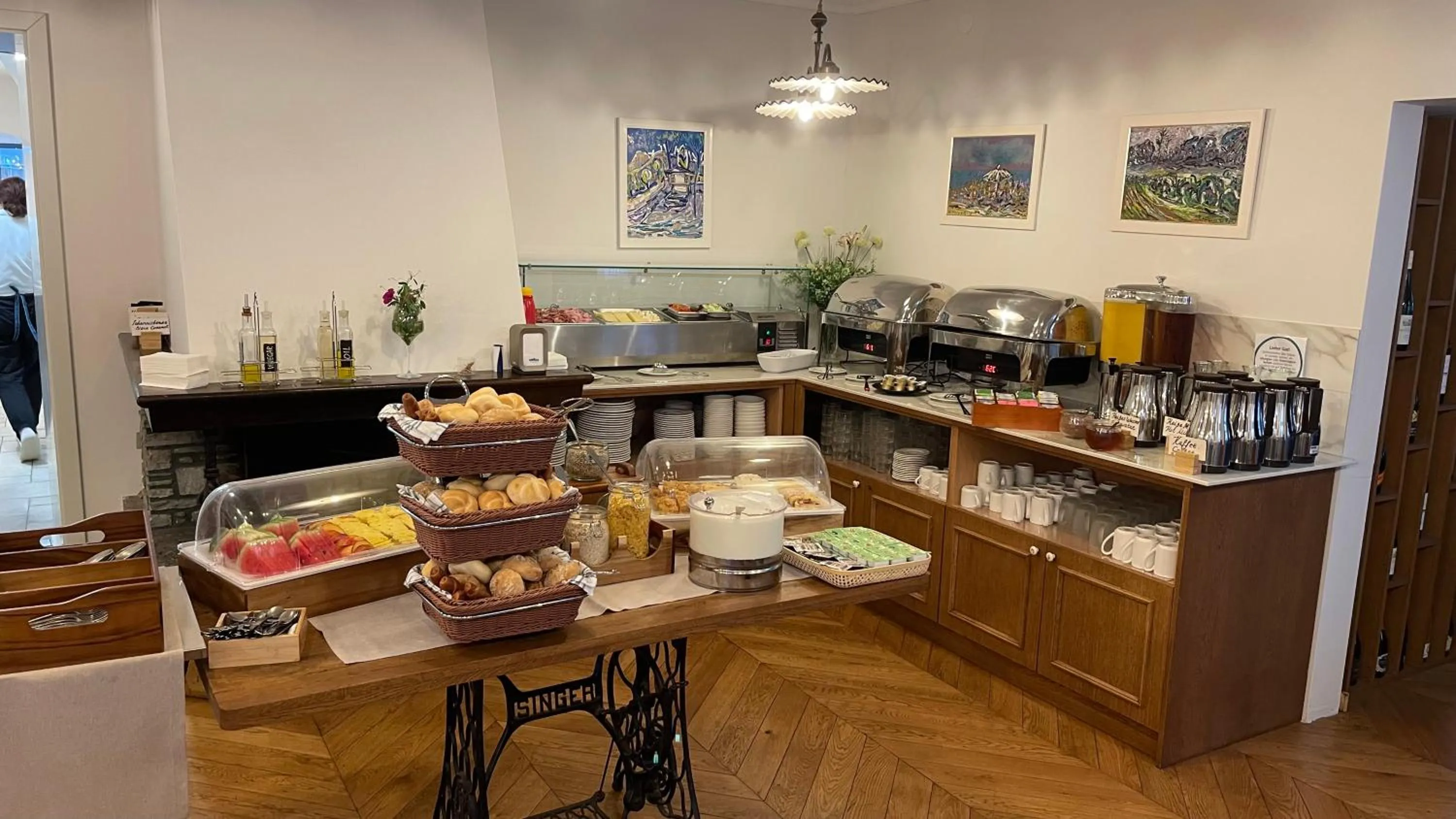 Breakfast in Hotel Radetzky