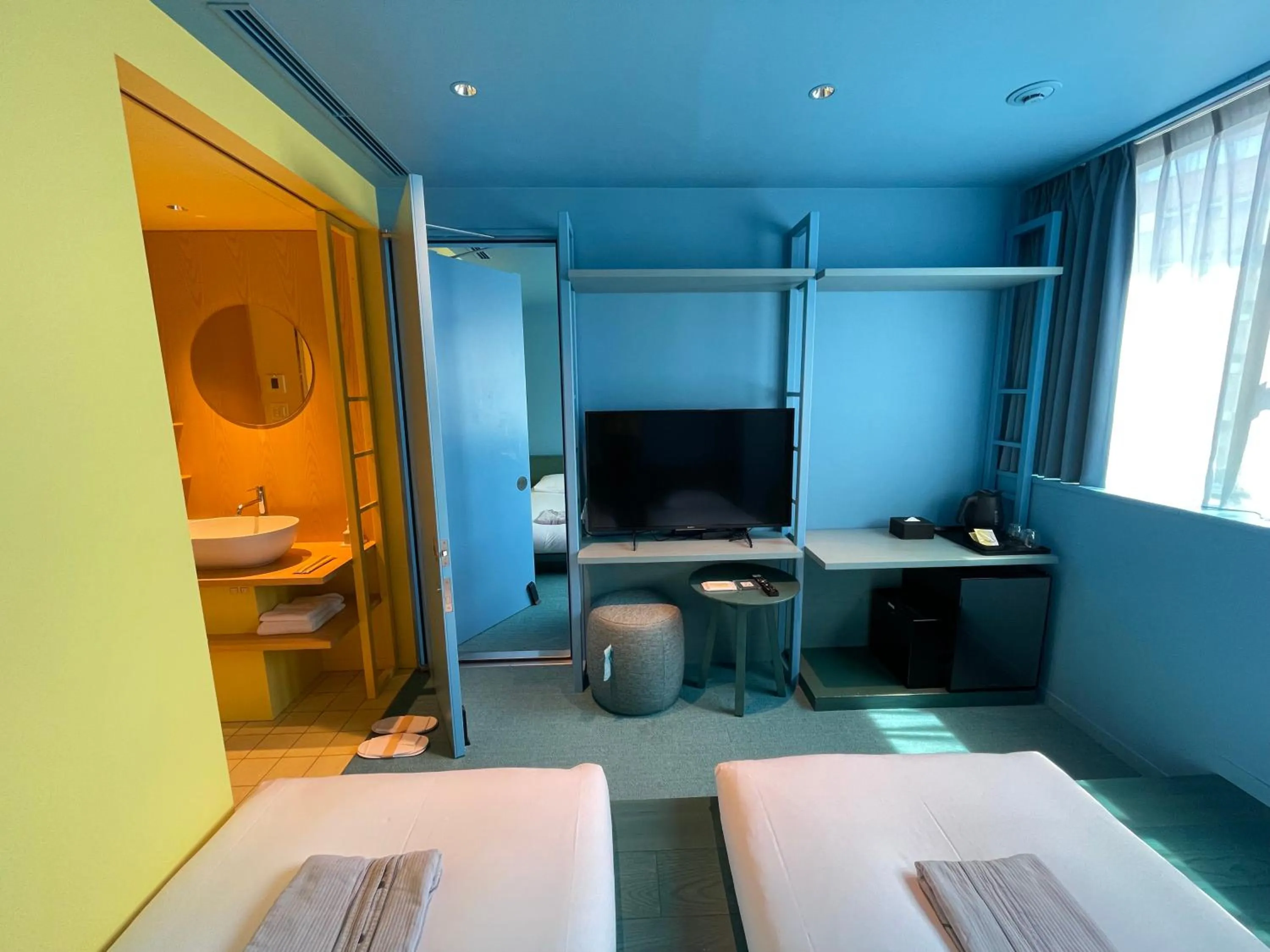 Bed in toggle hotel suidobashi TOKYO