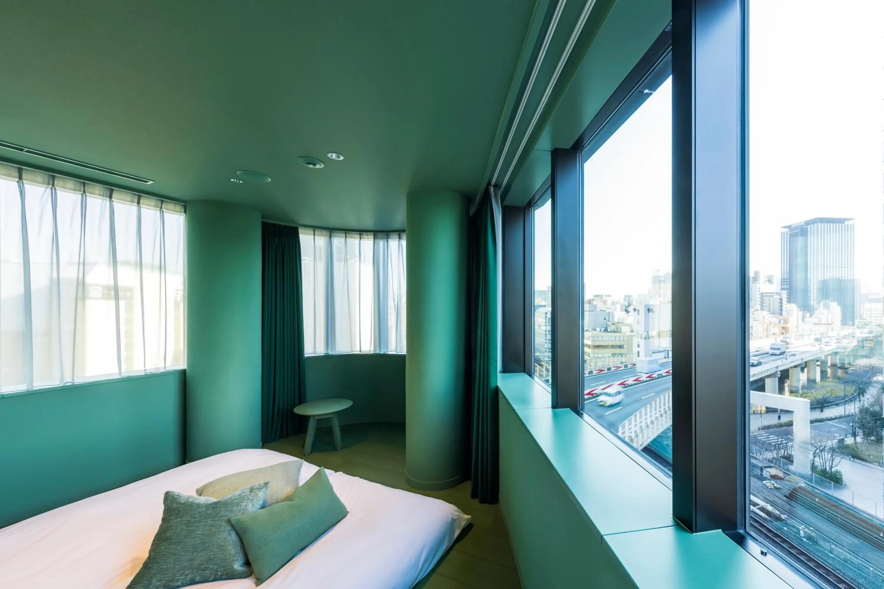 Bed in toggle hotel suidobashi TOKYO