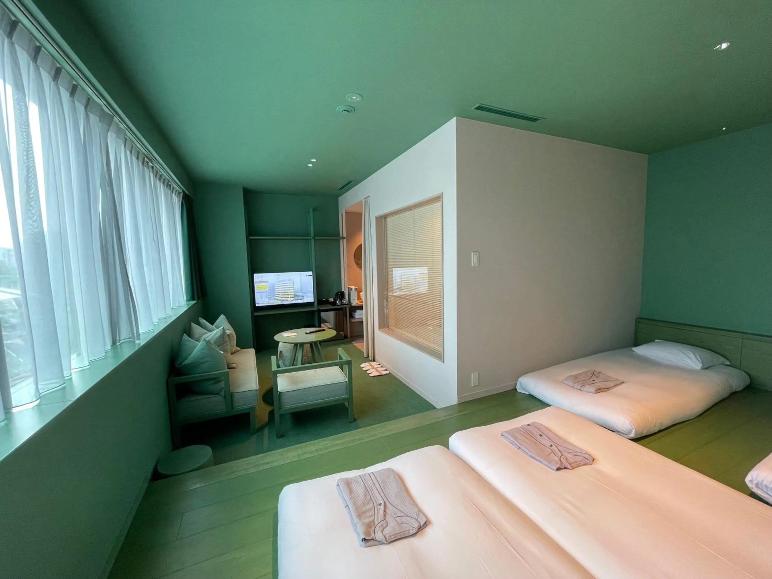 Bed in toggle hotel suidobashi TOKYO