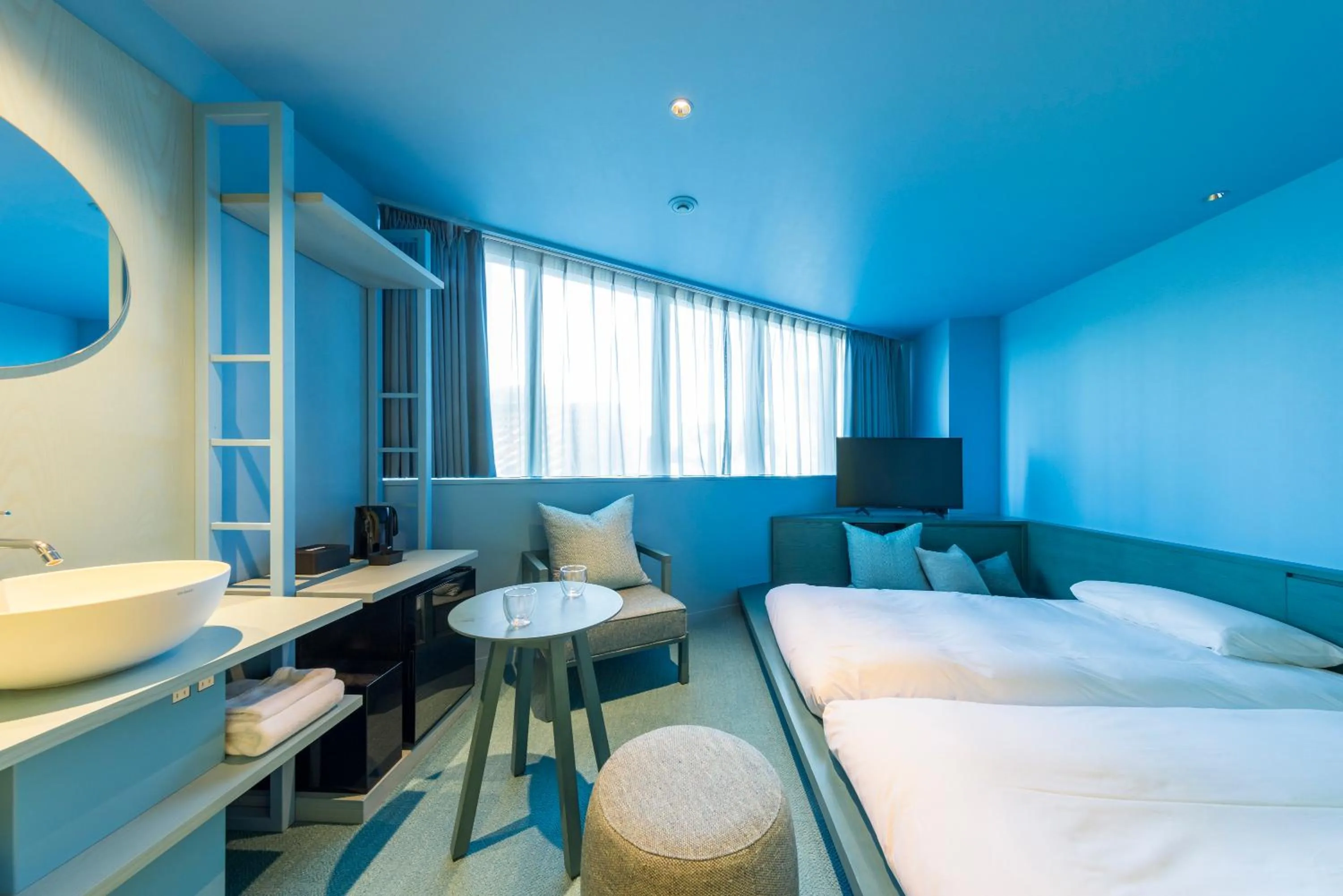 Bed in toggle hotel suidobashi TOKYO