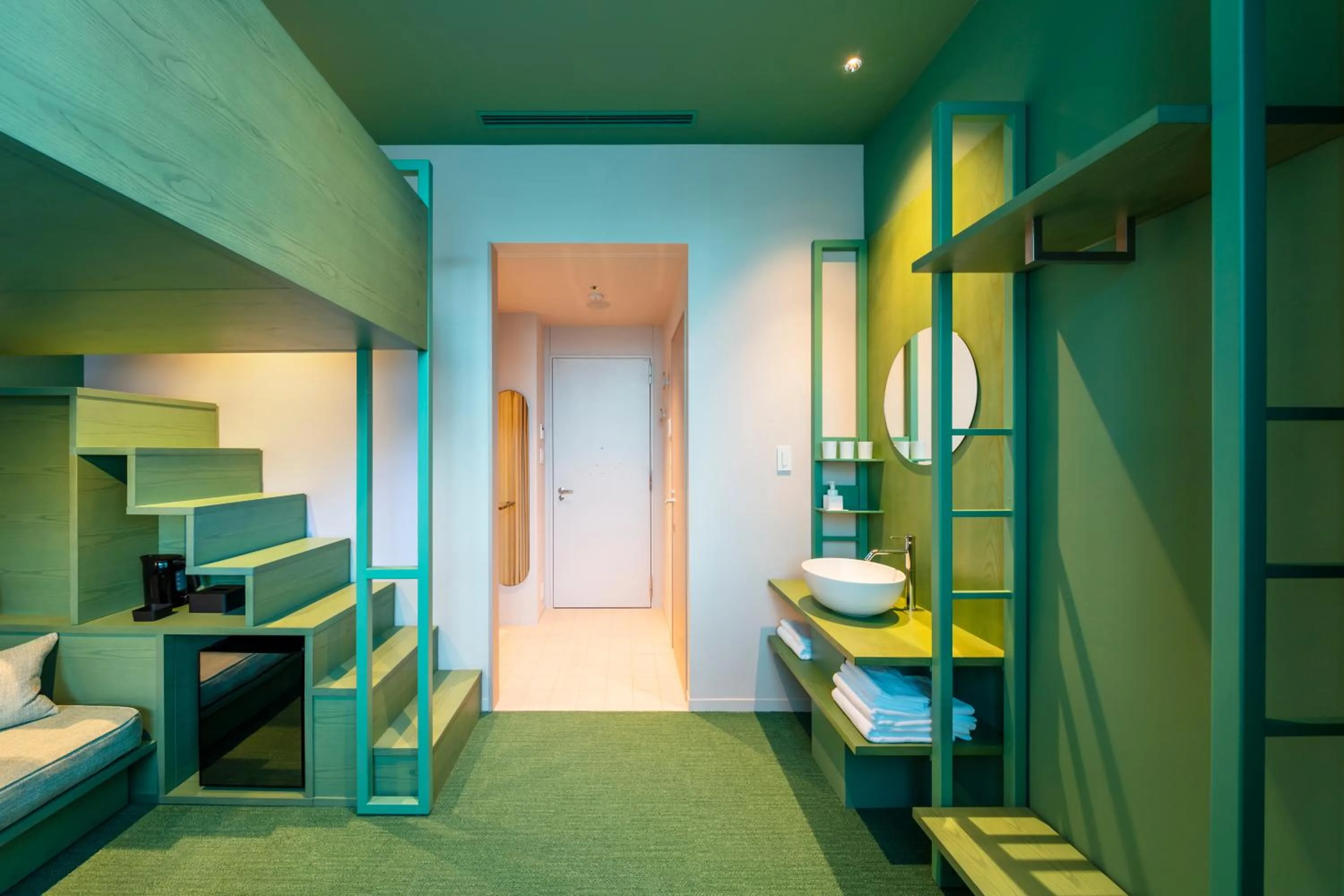 Bed in toggle hotel suidobashi TOKYO