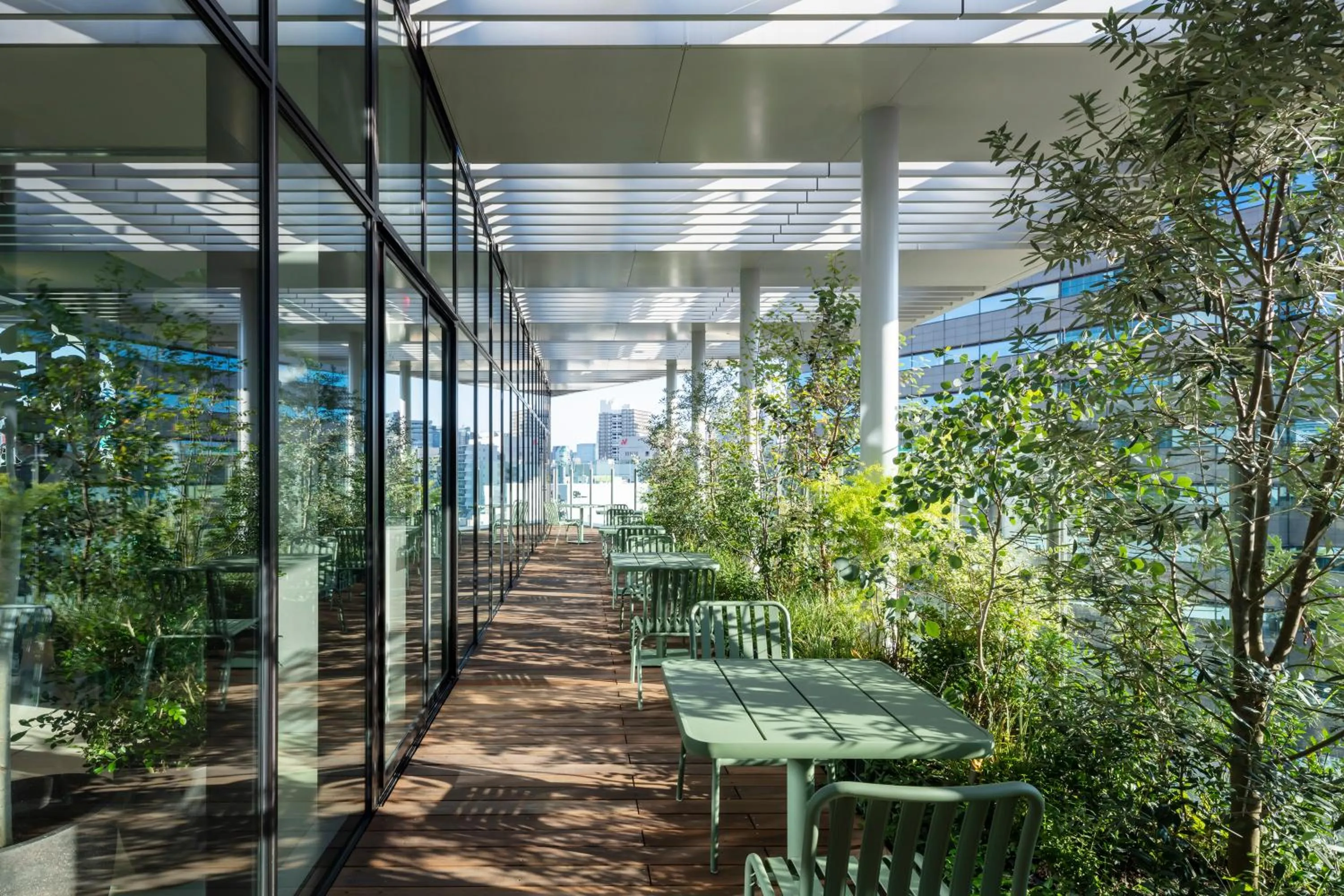 Balcony/Terrace in toggle hotel suidobashi TOKYO