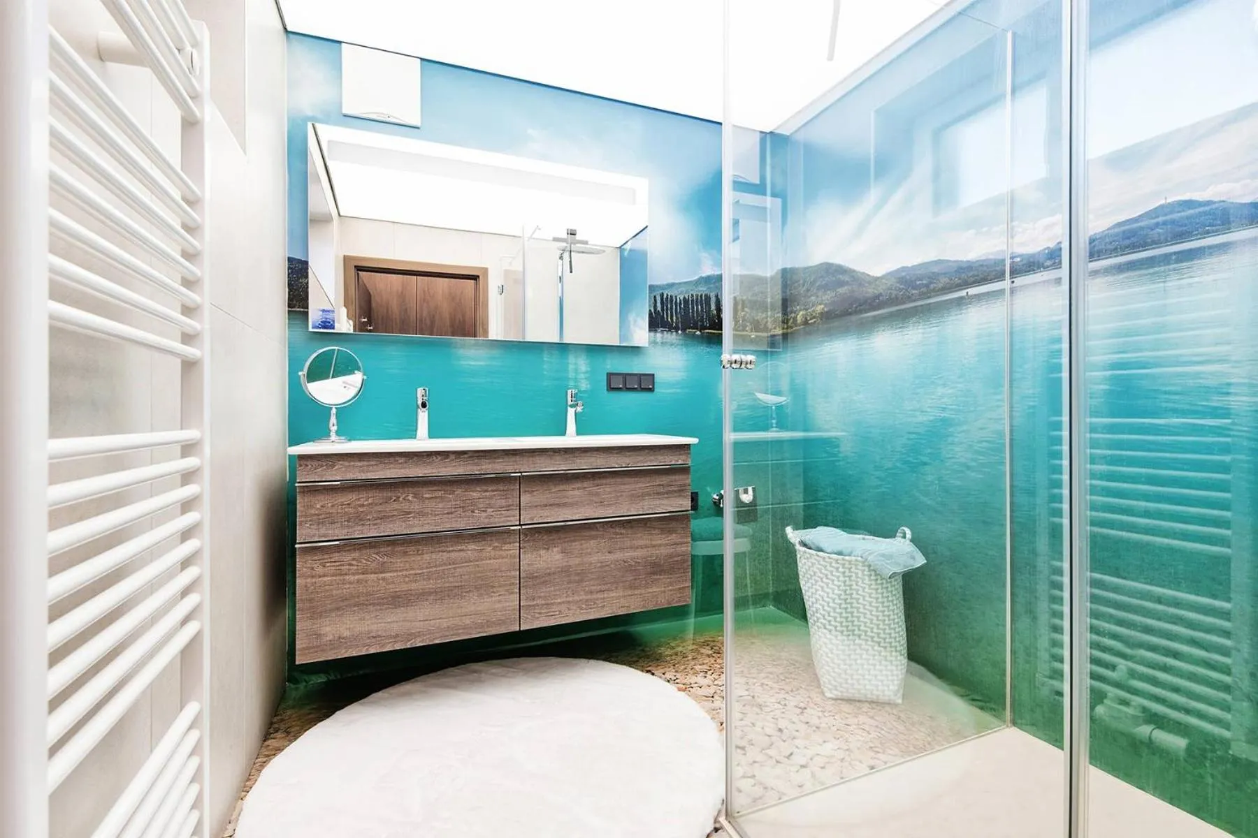Shower in Boutiquehotel Wörthersee - Serviced Apartments