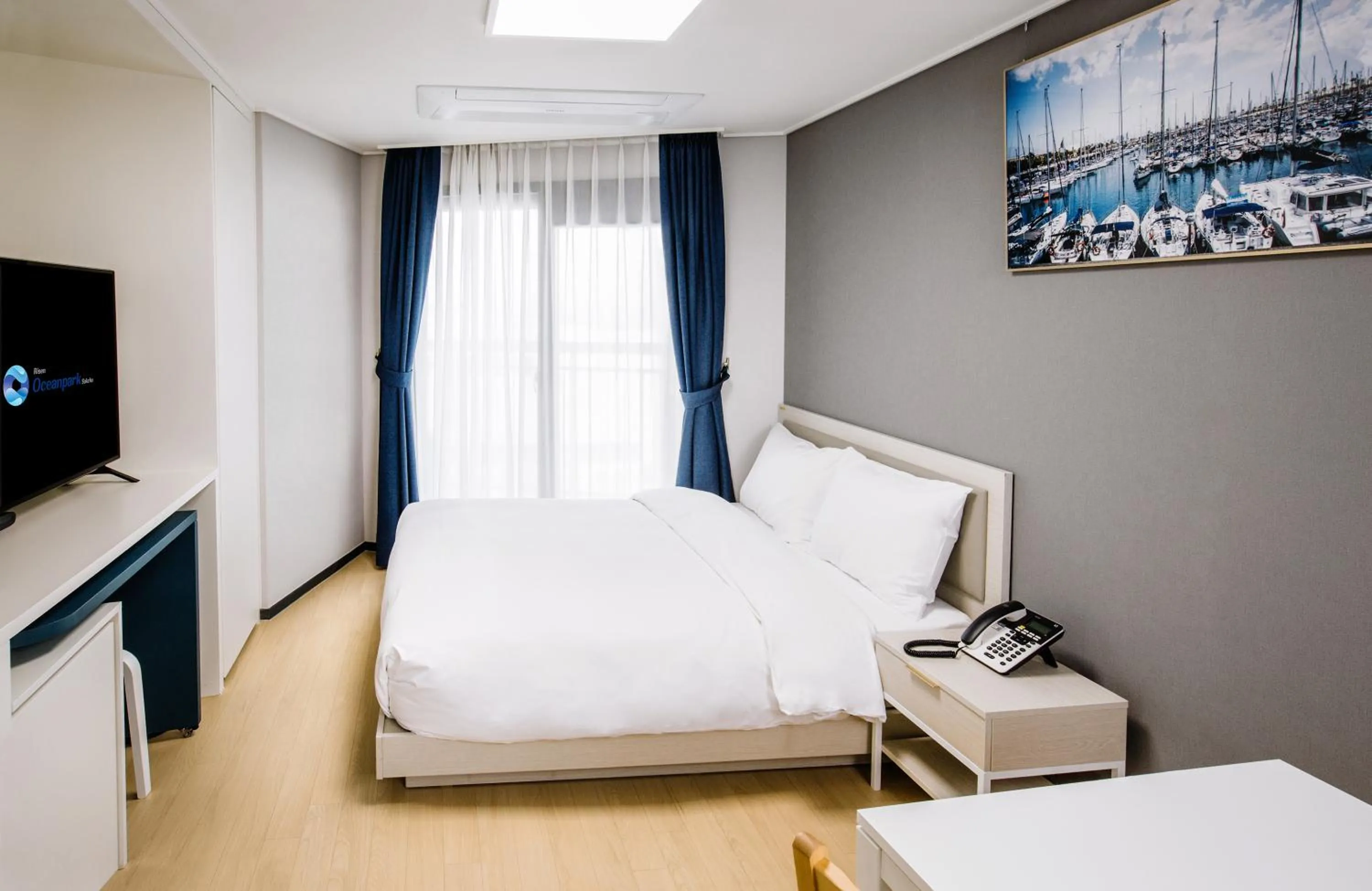 Bed in Risen Ocean Park Hotel