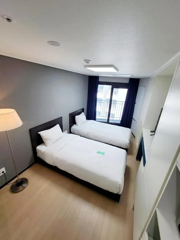 Bed in Risen Ocean Park Hotel