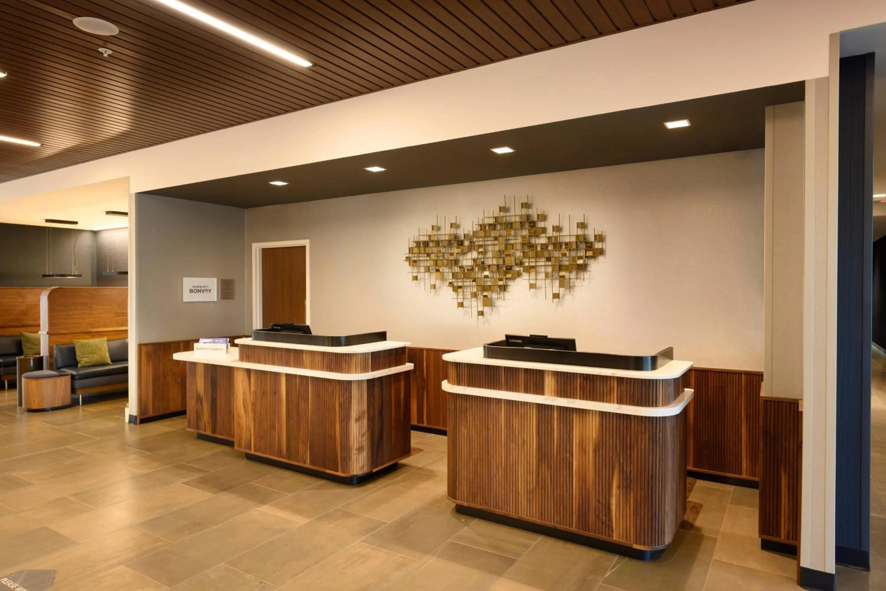 Lobby or reception in Courtyard by Marriott Charlotte Waverly