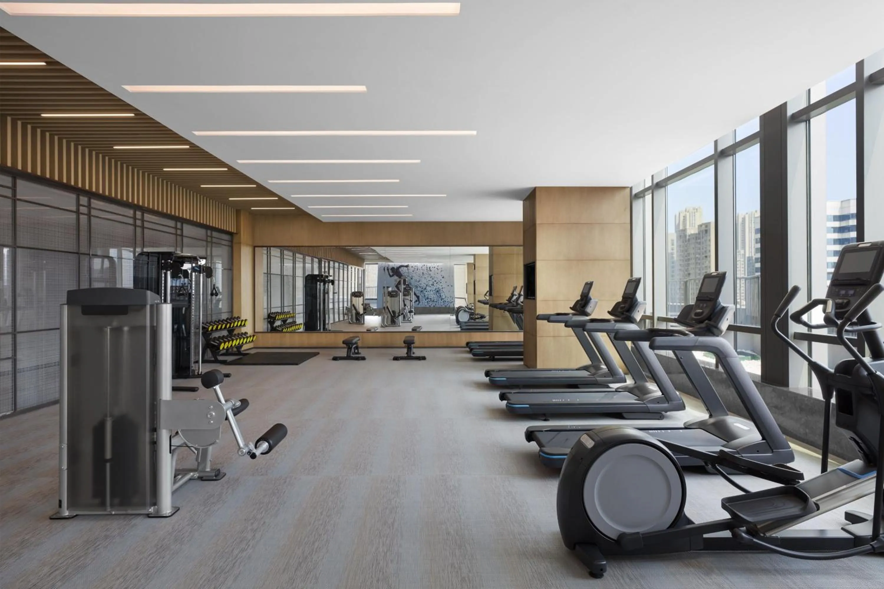 Fitness centre/facilities in Sheraton Fuqing Hotel
