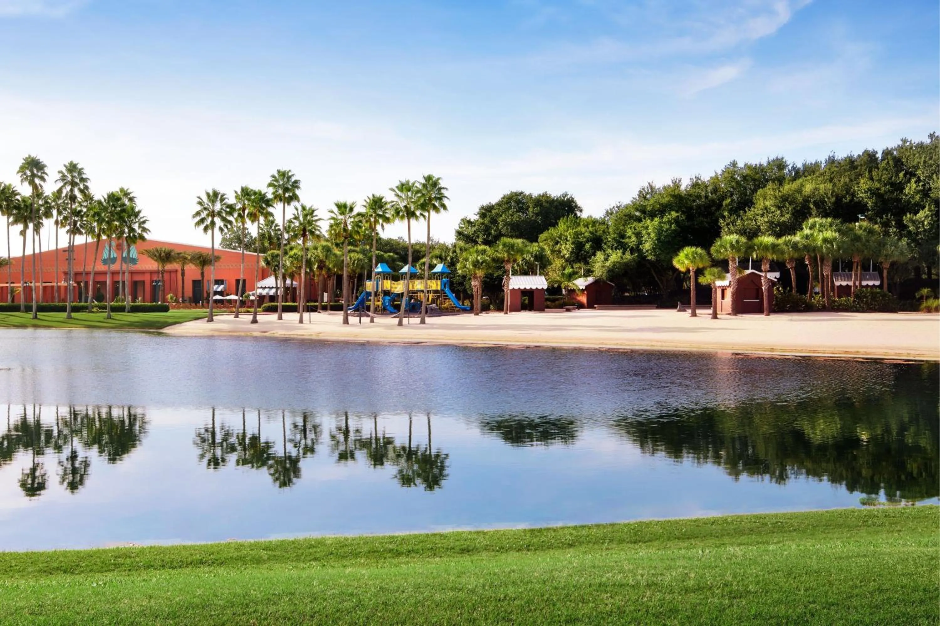 Beach in Walt Disney World Swan Reserve
