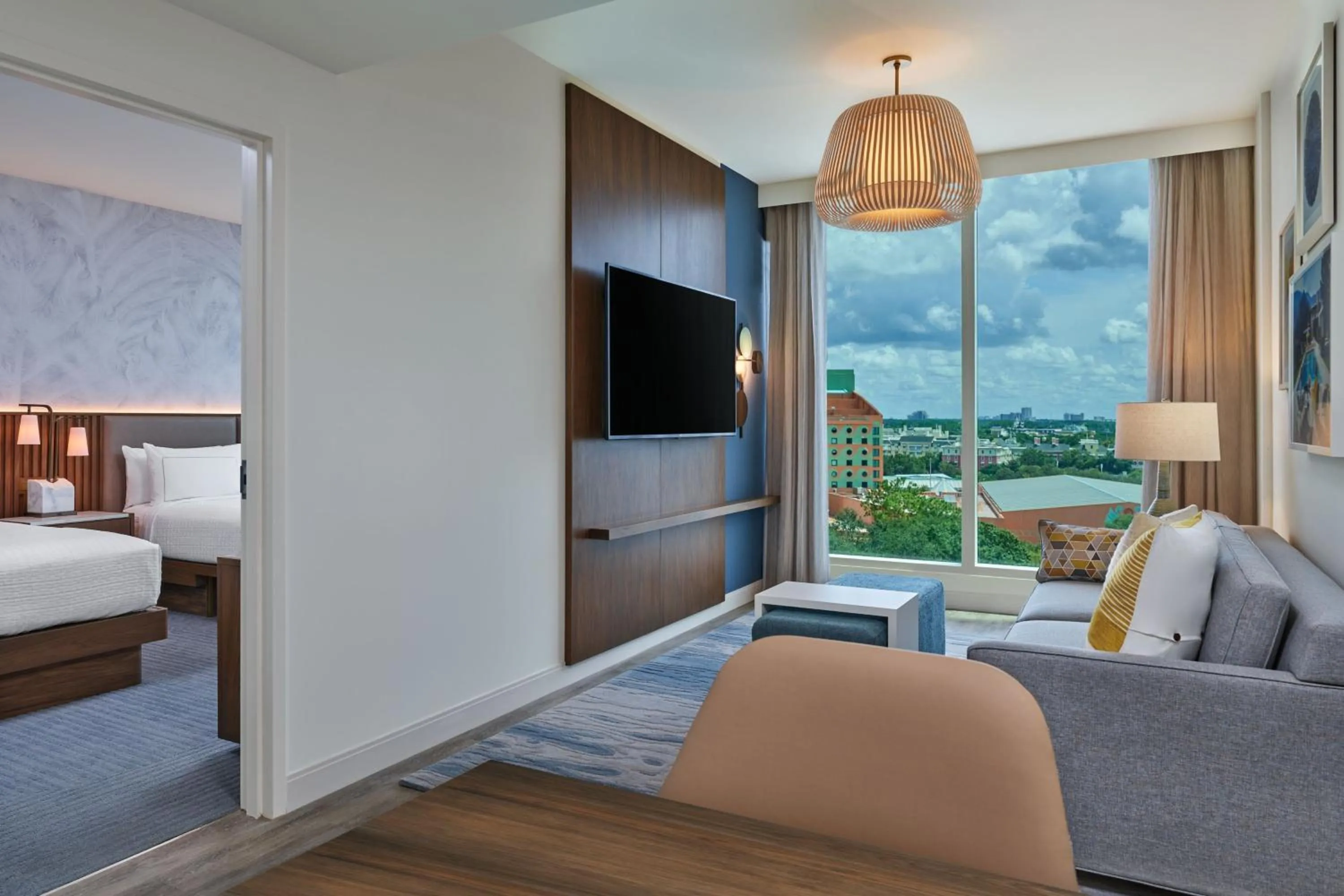 Bedroom, Bed in Walt Disney World Swan Reserve