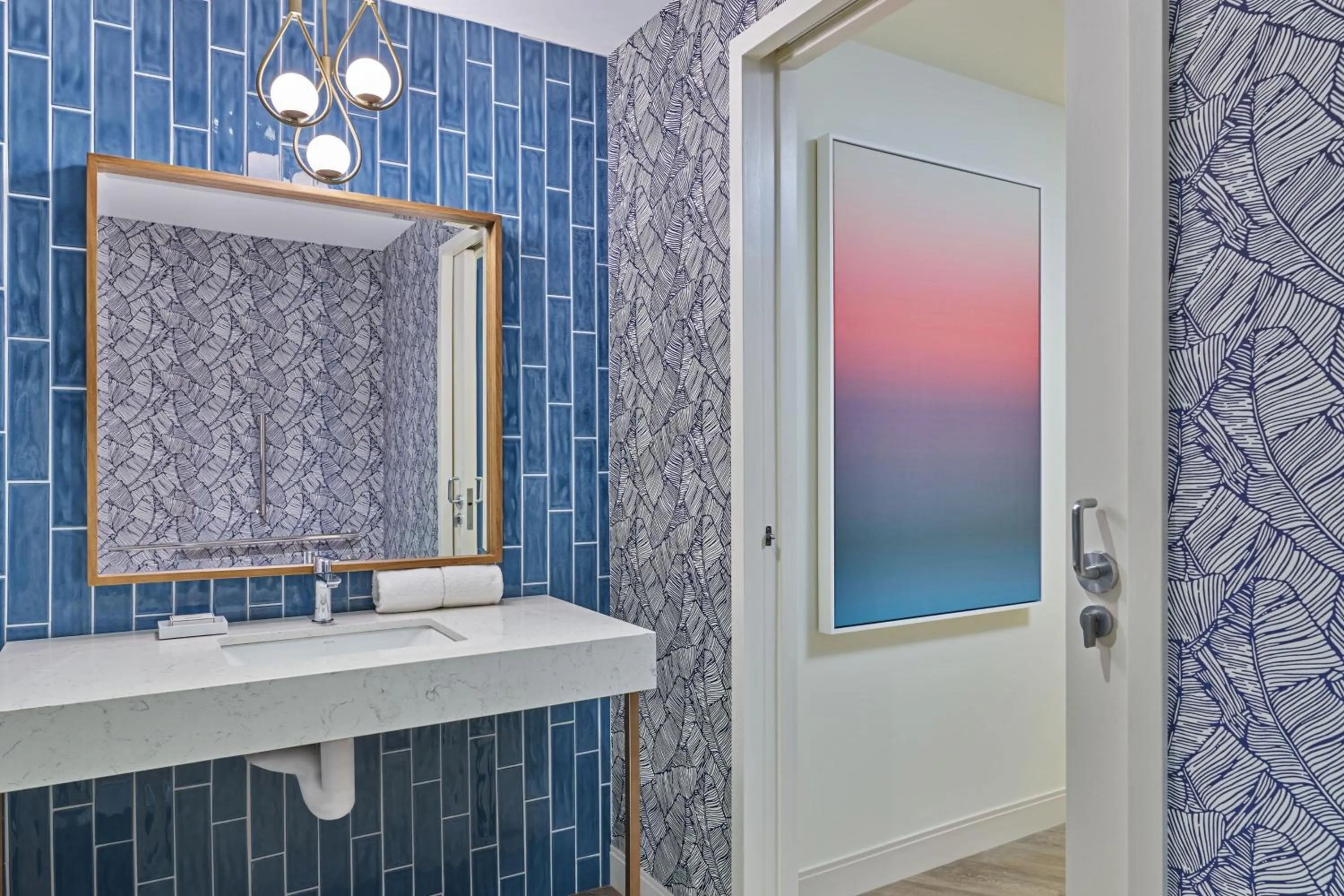 Bathroom in Walt Disney World Swan Reserve