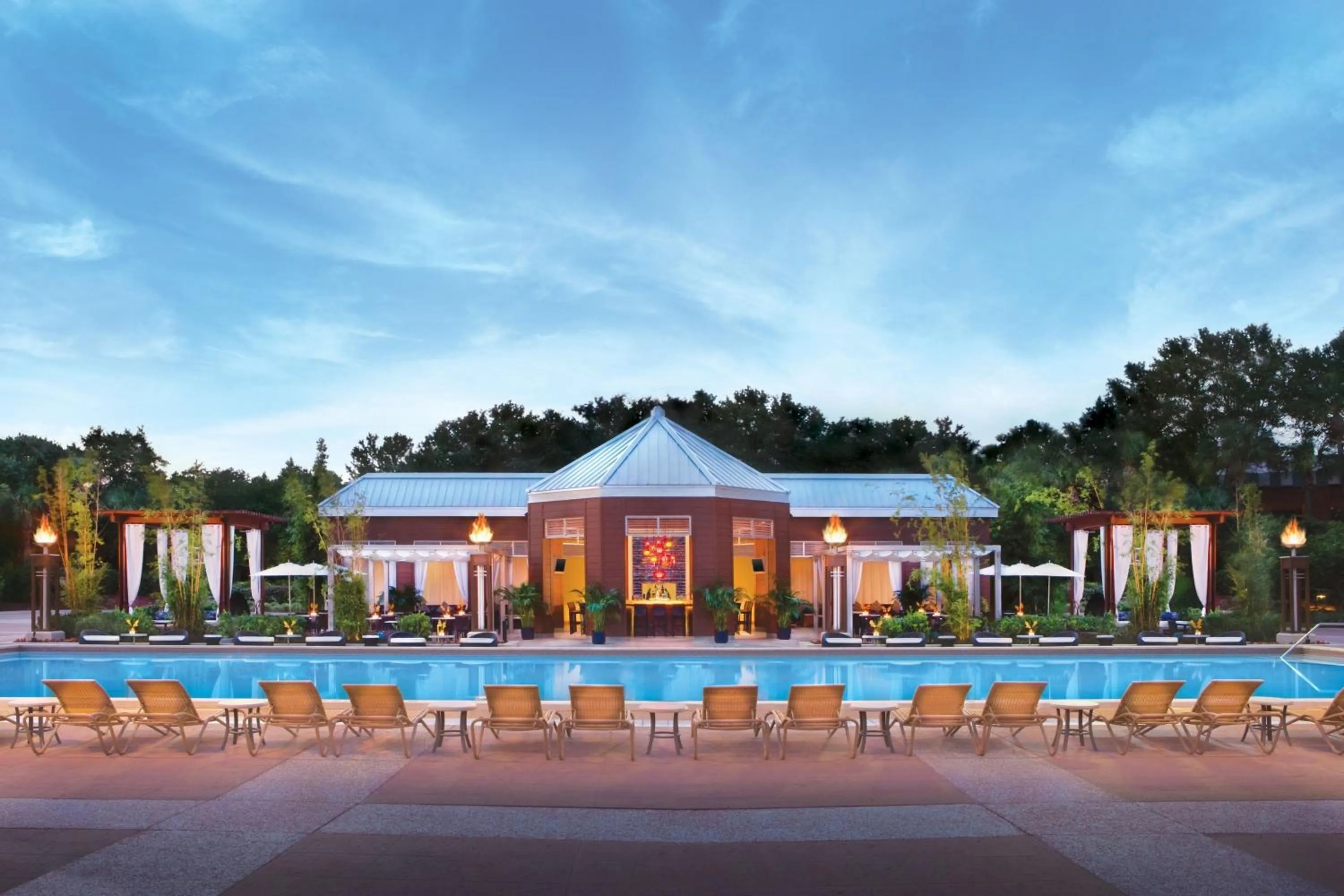 Beach in Walt Disney World Swan Reserve