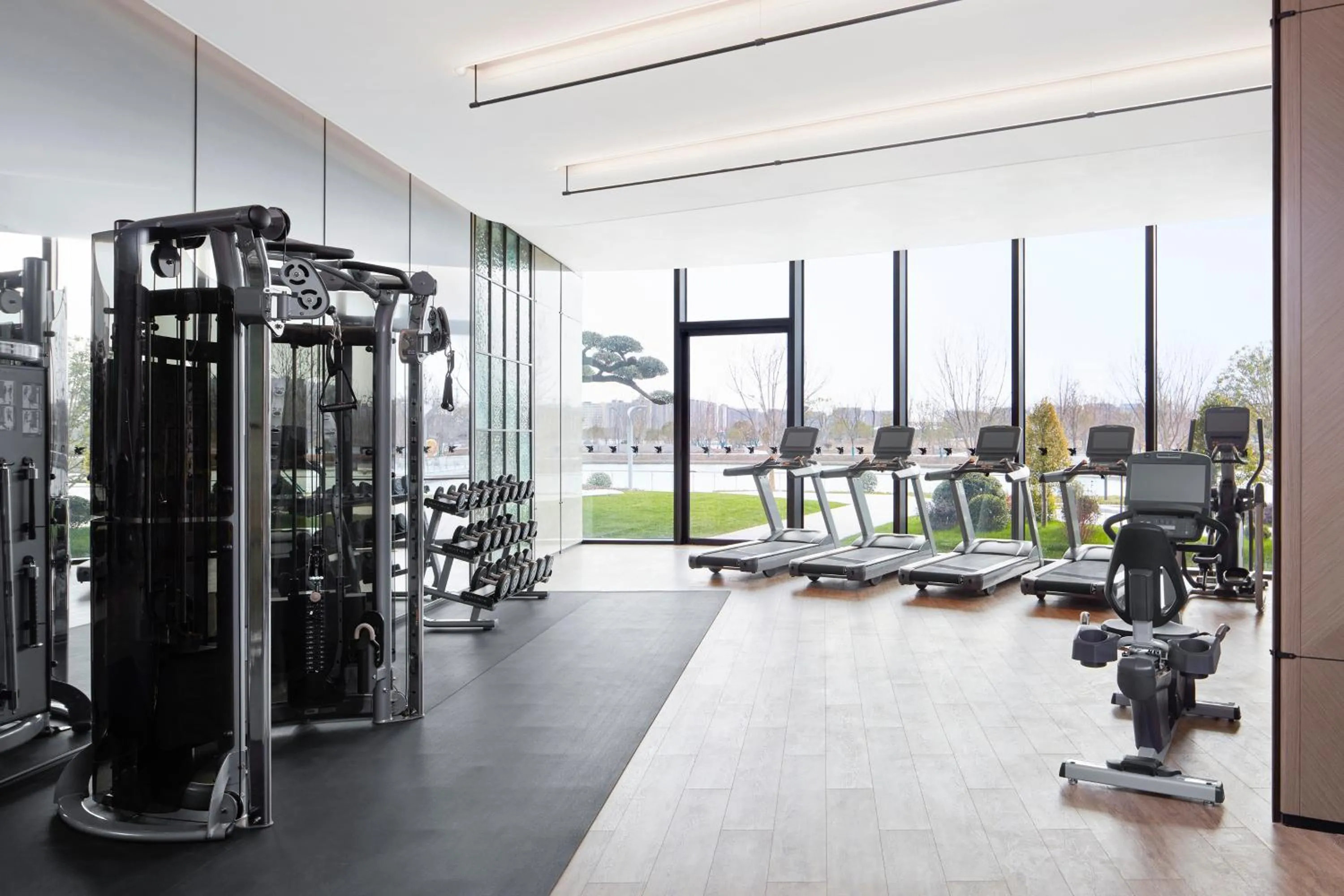 Fitness centre/facilities in JW Marriott Shanghai Fengxian