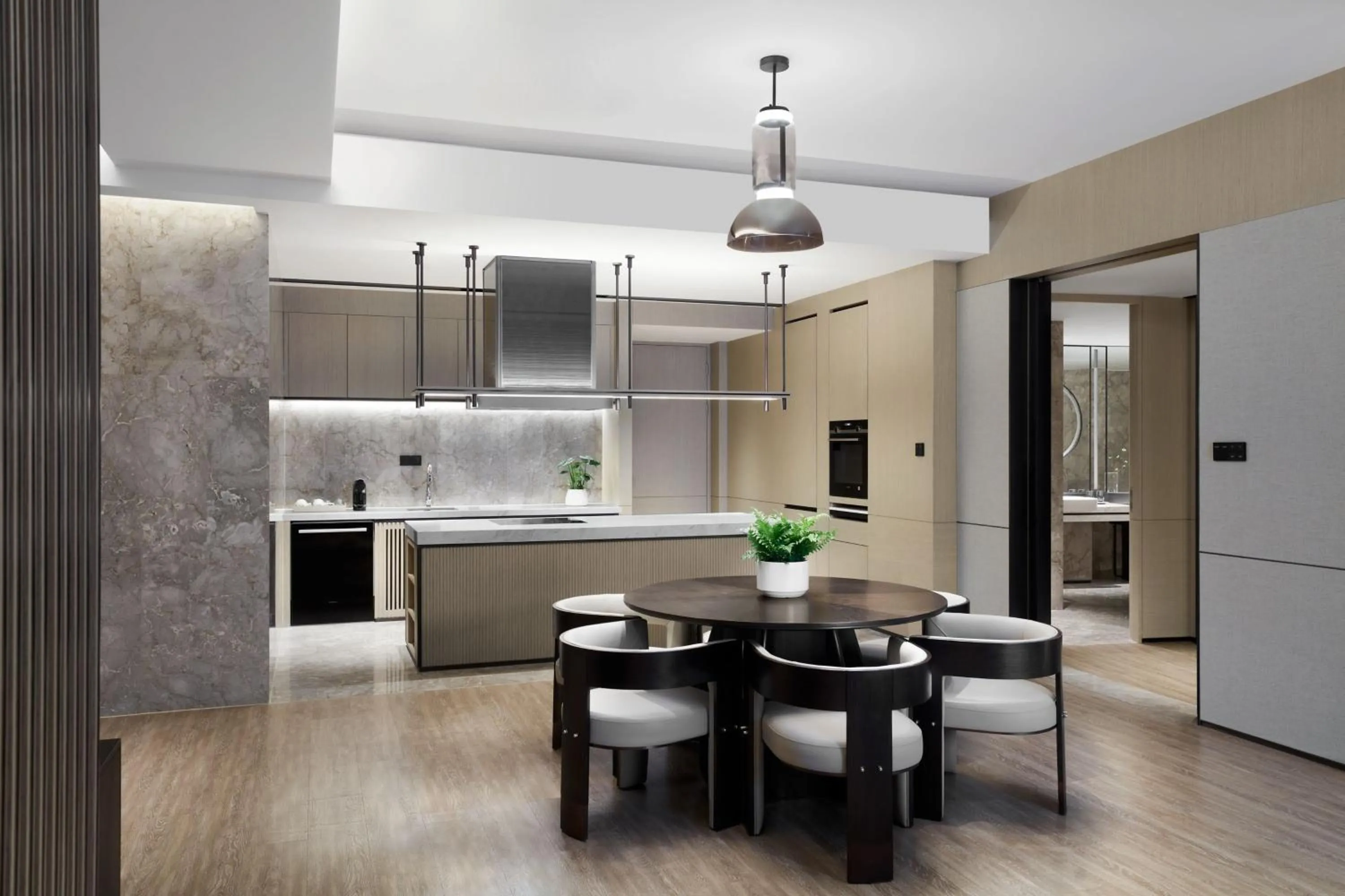 Photo of the whole room in JW Marriott Shanghai Fengxian