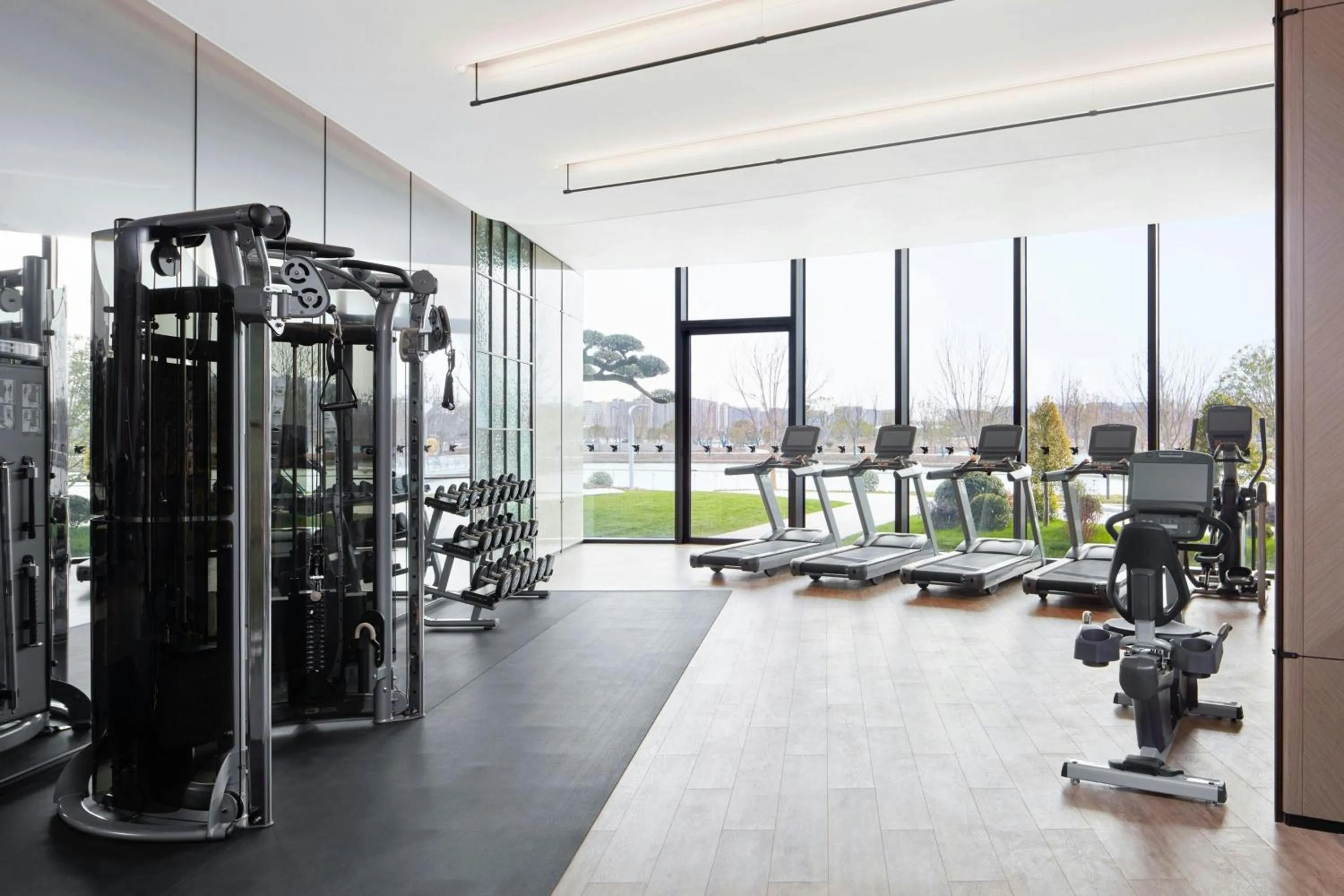 Fitness centre/facilities in JW Marriott Shanghai Fengxian