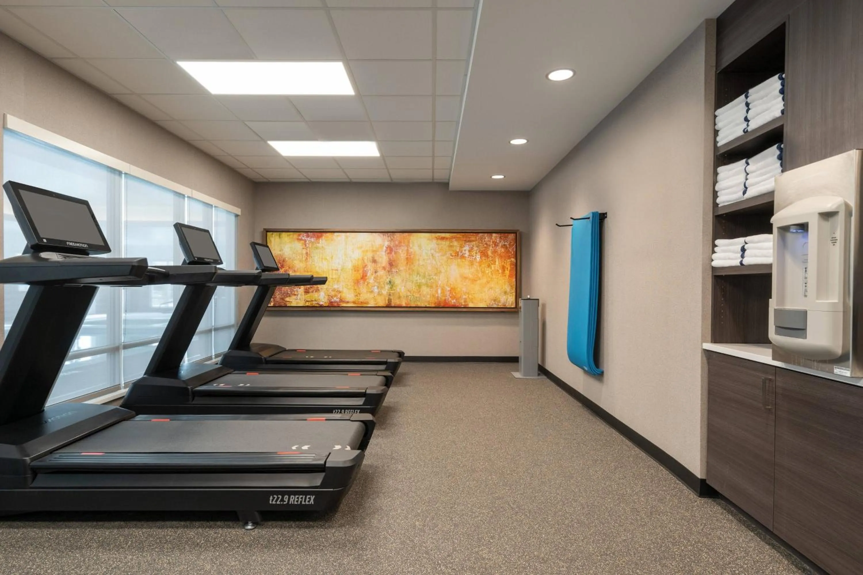 Fitness centre/facilities in TownePlace Suites by Marriott Logan