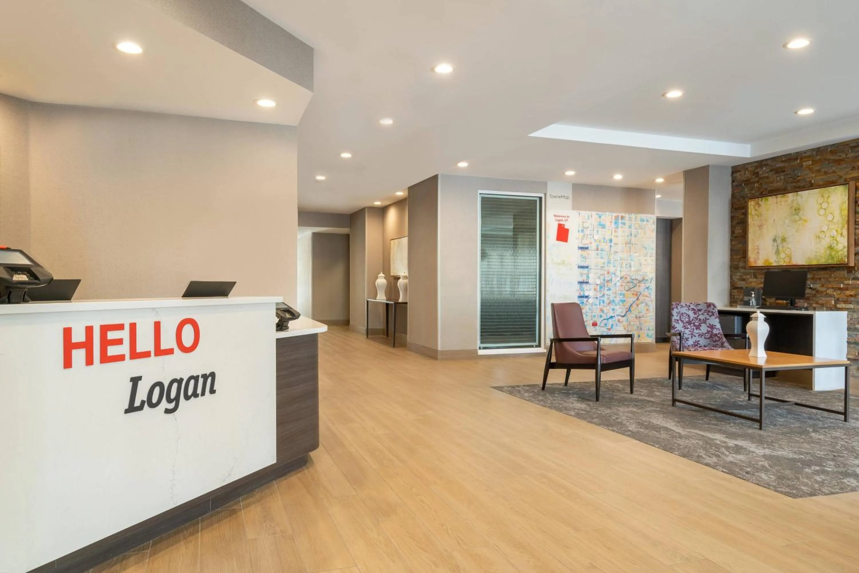 Lobby or reception in TownePlace Suites by Marriott Logan