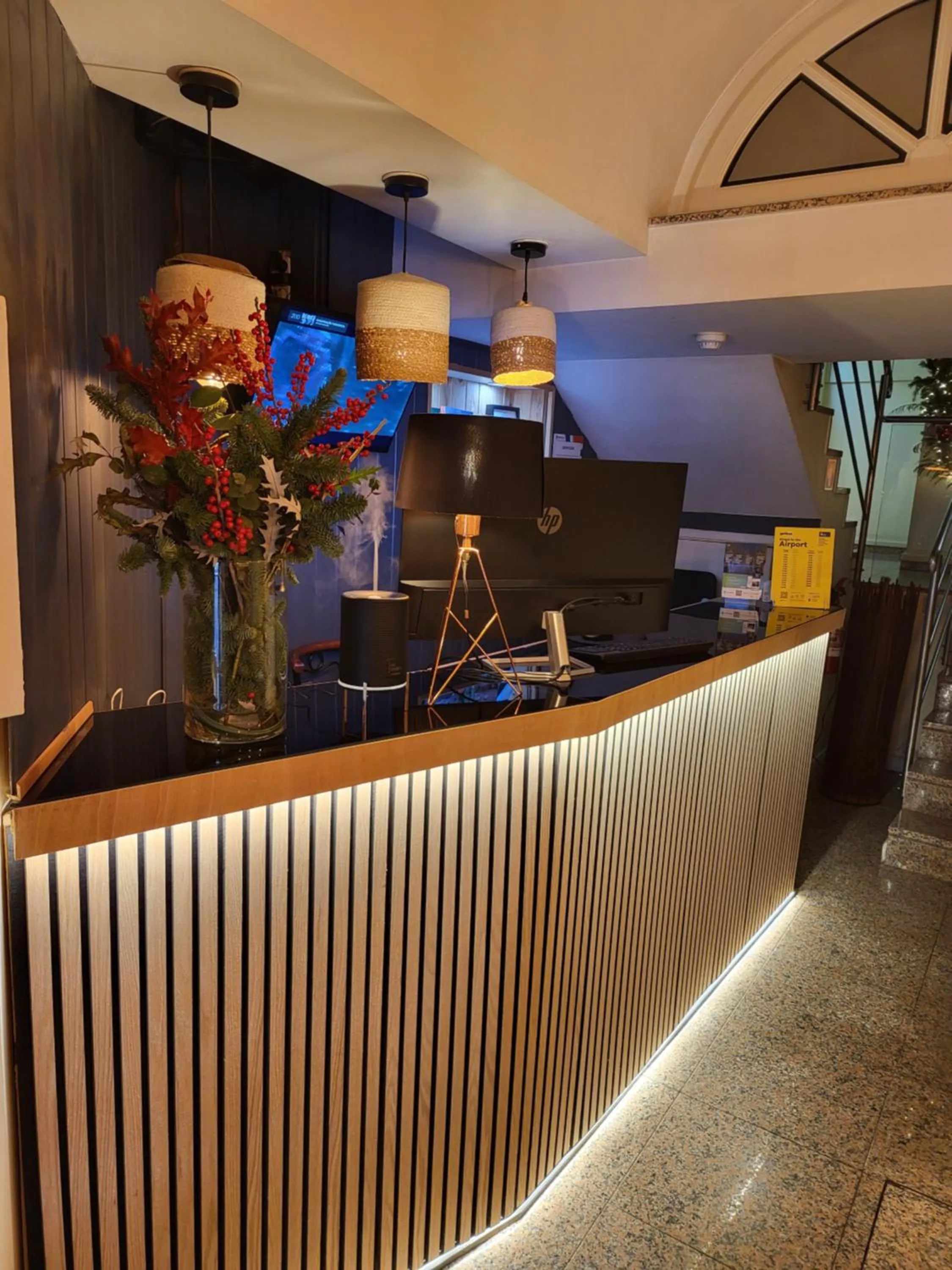 Lobby or reception in Hotel Residencial Dora