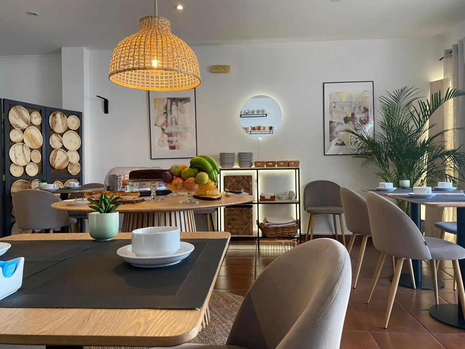 Decorative detail in Hotel Residencial Dora