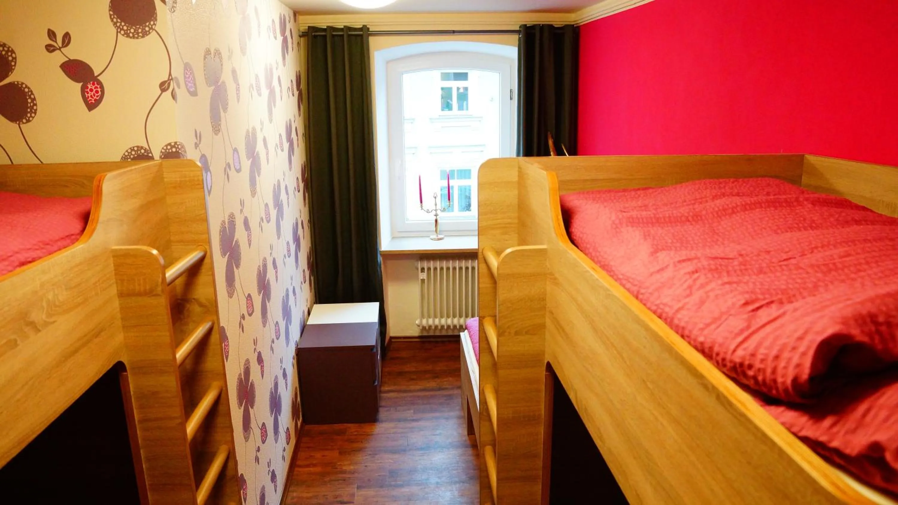 View (from property/room), Bed in Bavaria City Hostel - Design Hostel