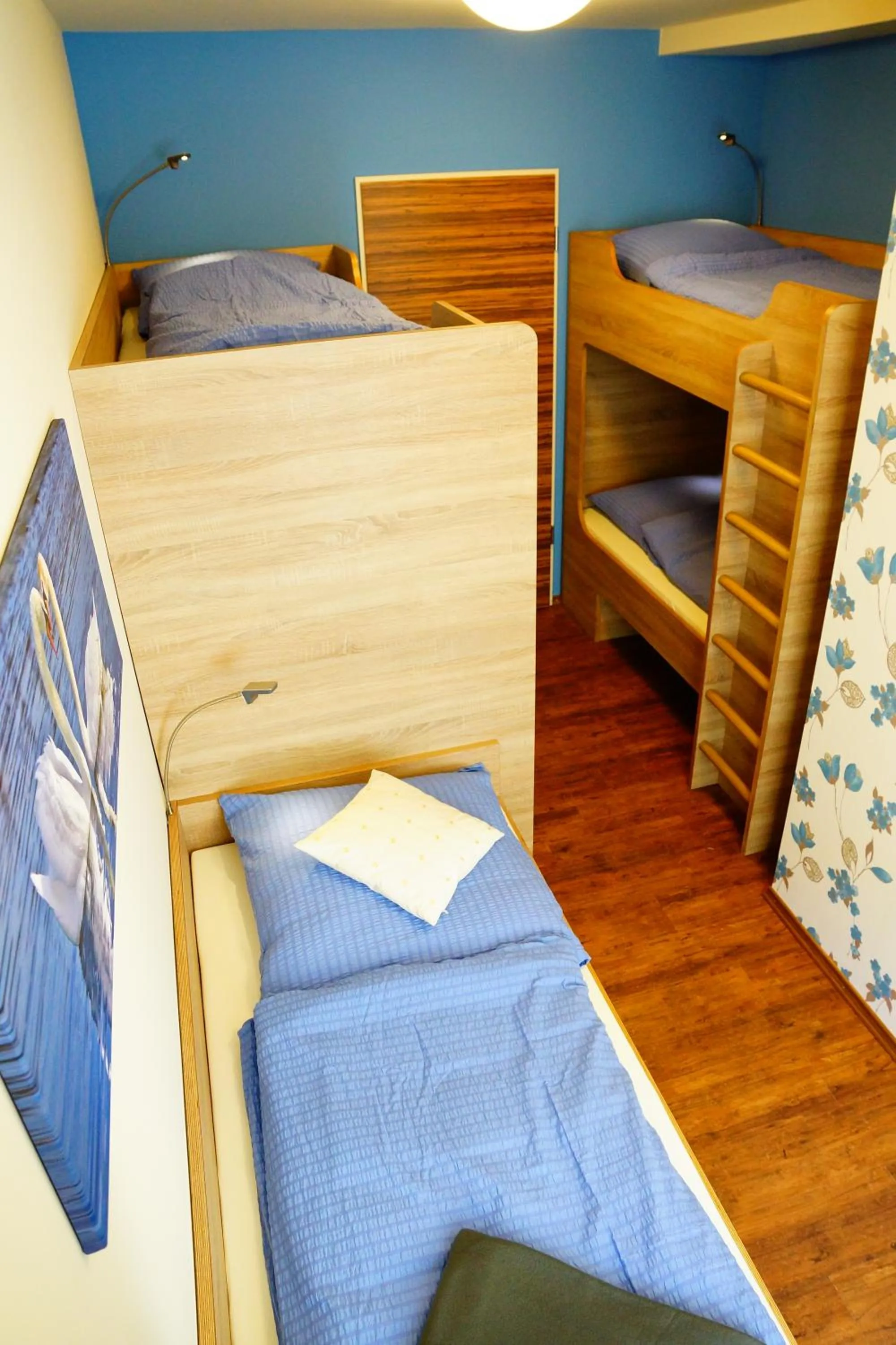 Bedroom, Bed in Bavaria City Hostel - Design Hostel