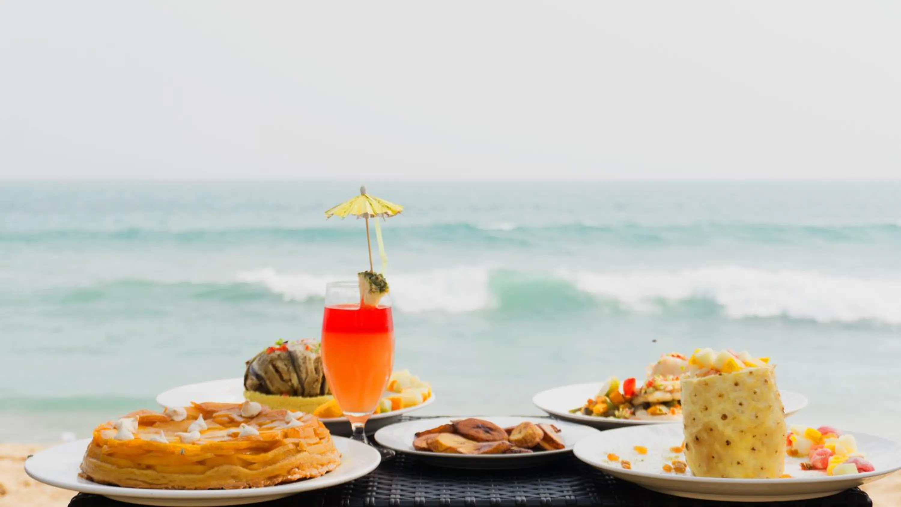 Food and drinks in Millenium Popo Beach Hotel