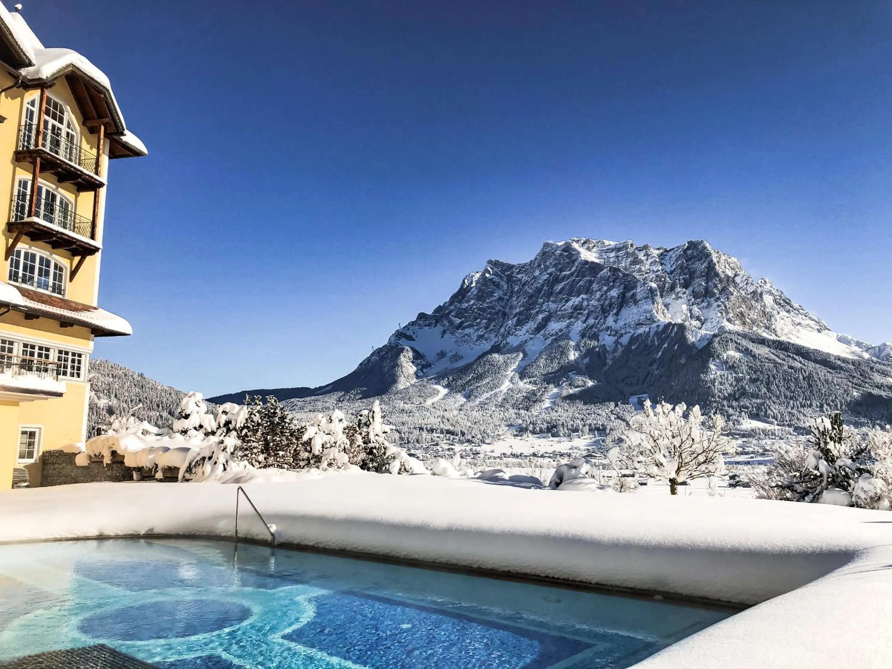 View (from property/room) in Hotel Post Lermoos