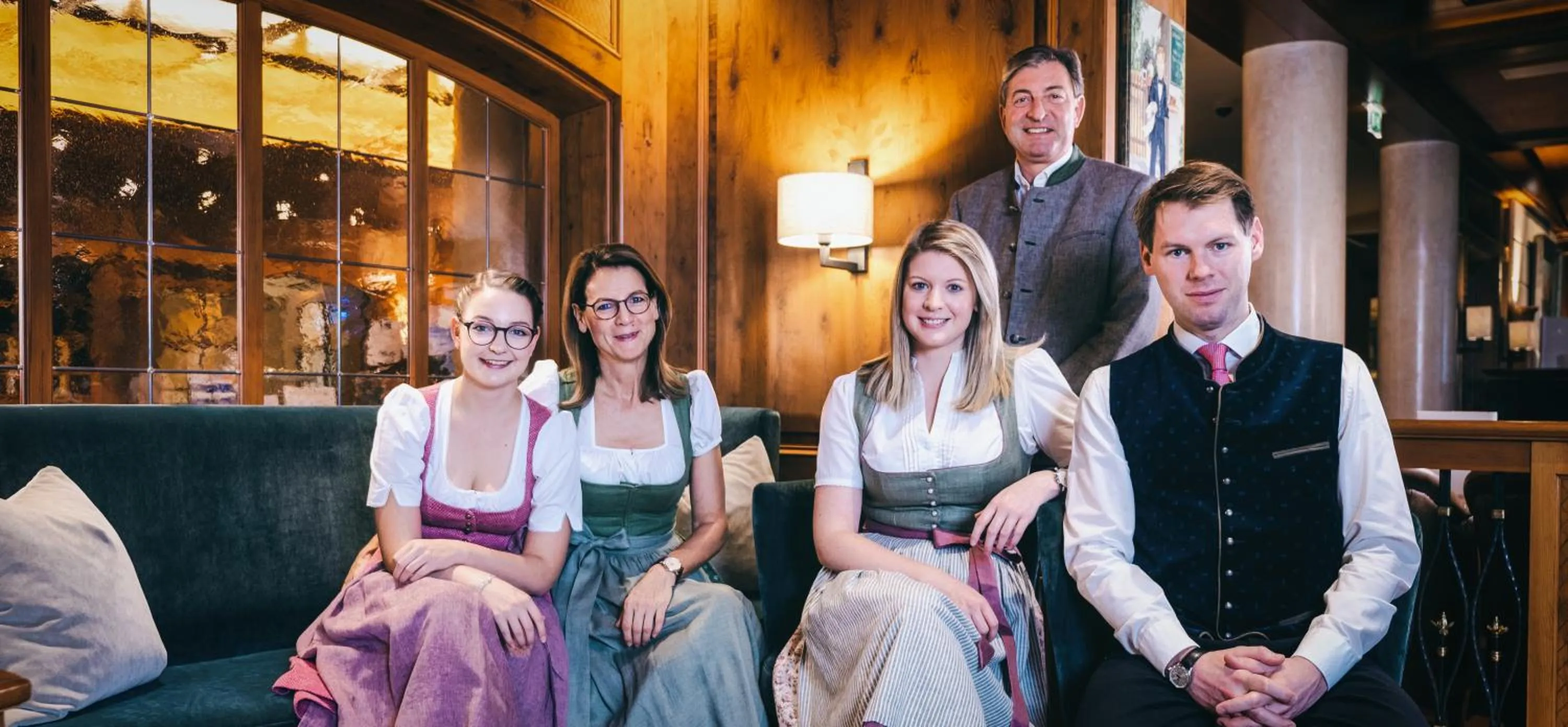 Family in Hotel Post Lermoos